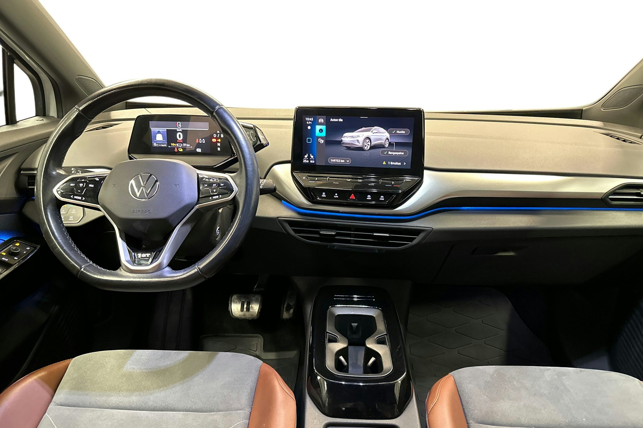 valkoinen Volkswagen ID.4 2021 kuva 9.