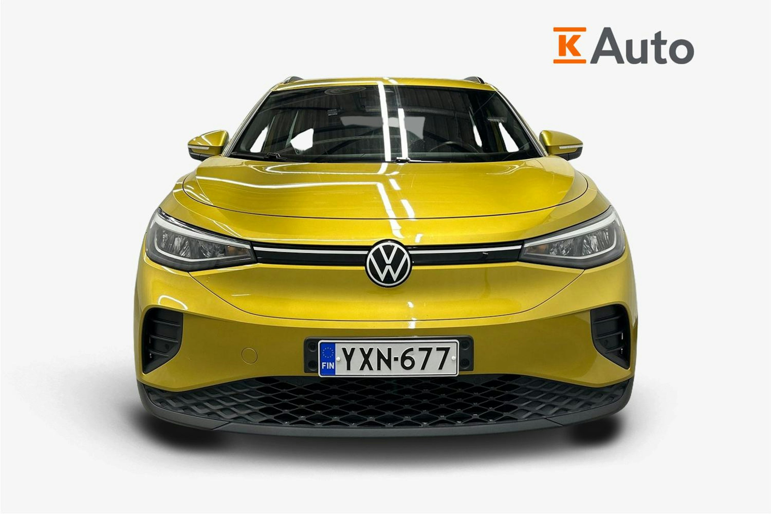 keltainen Volkswagen ID.4 2021 kuva 5.