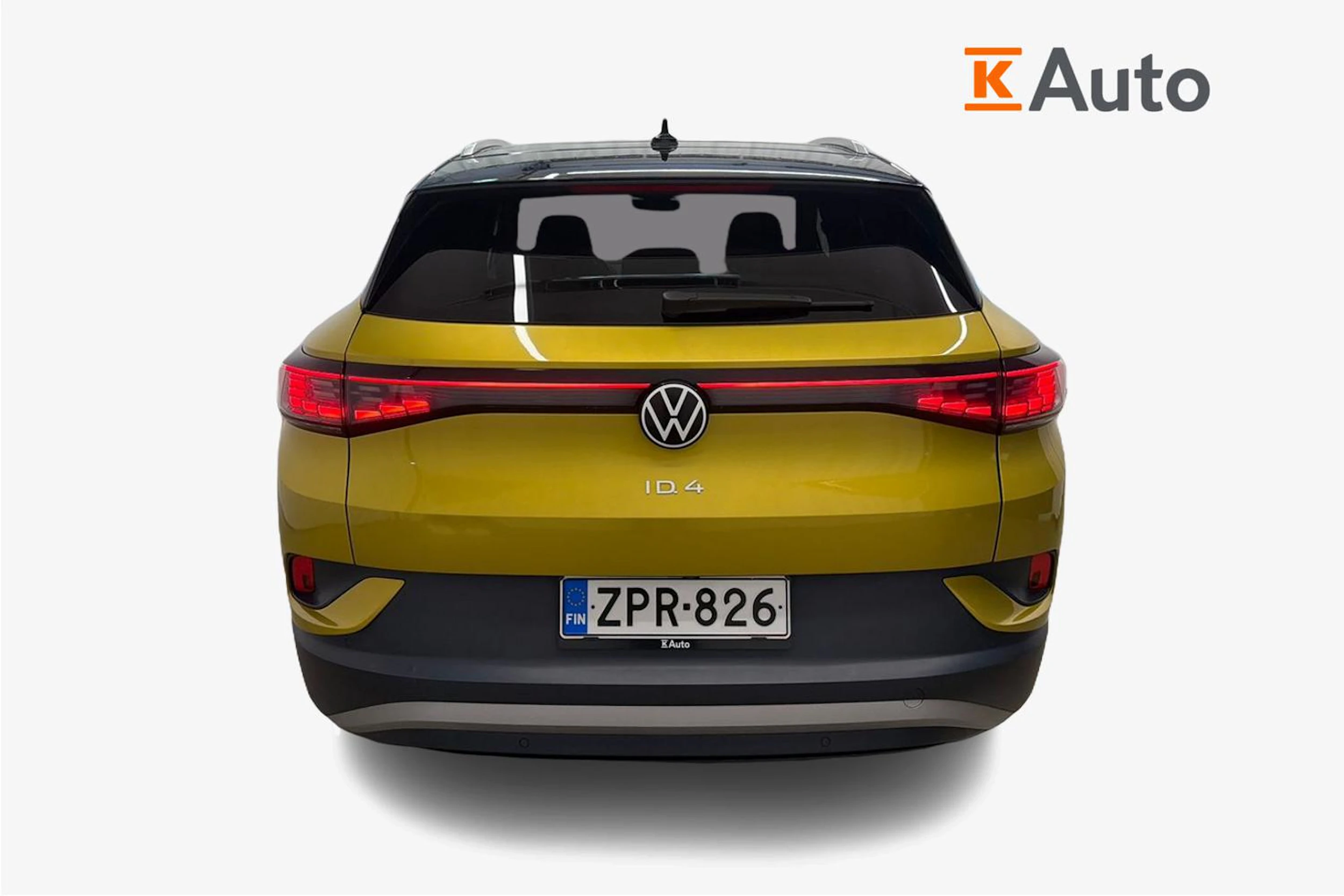 keltainen Volkswagen ID.4 2021 kuva 3.