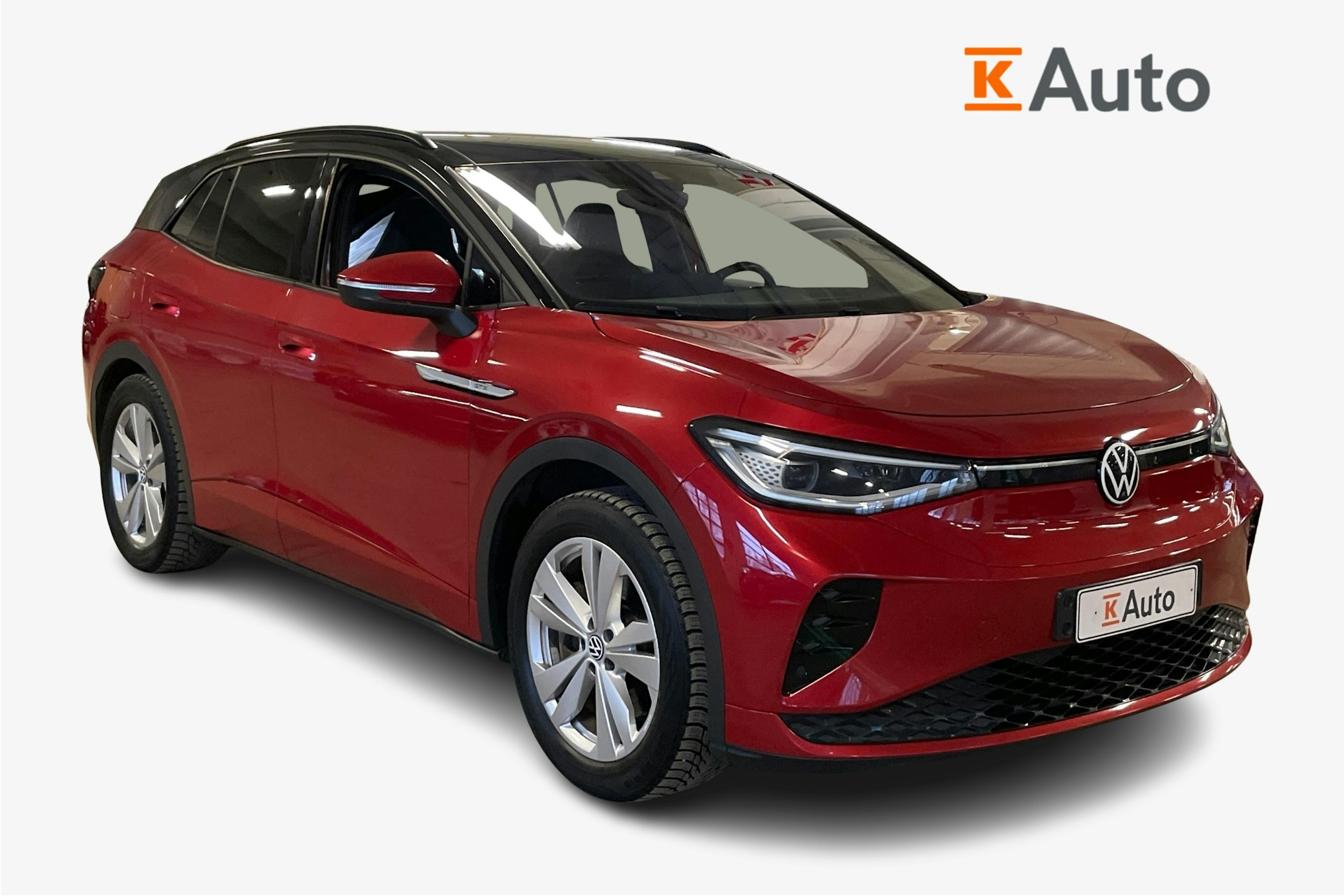 punainen Volkswagen ID.4 2022 kuva 1.
