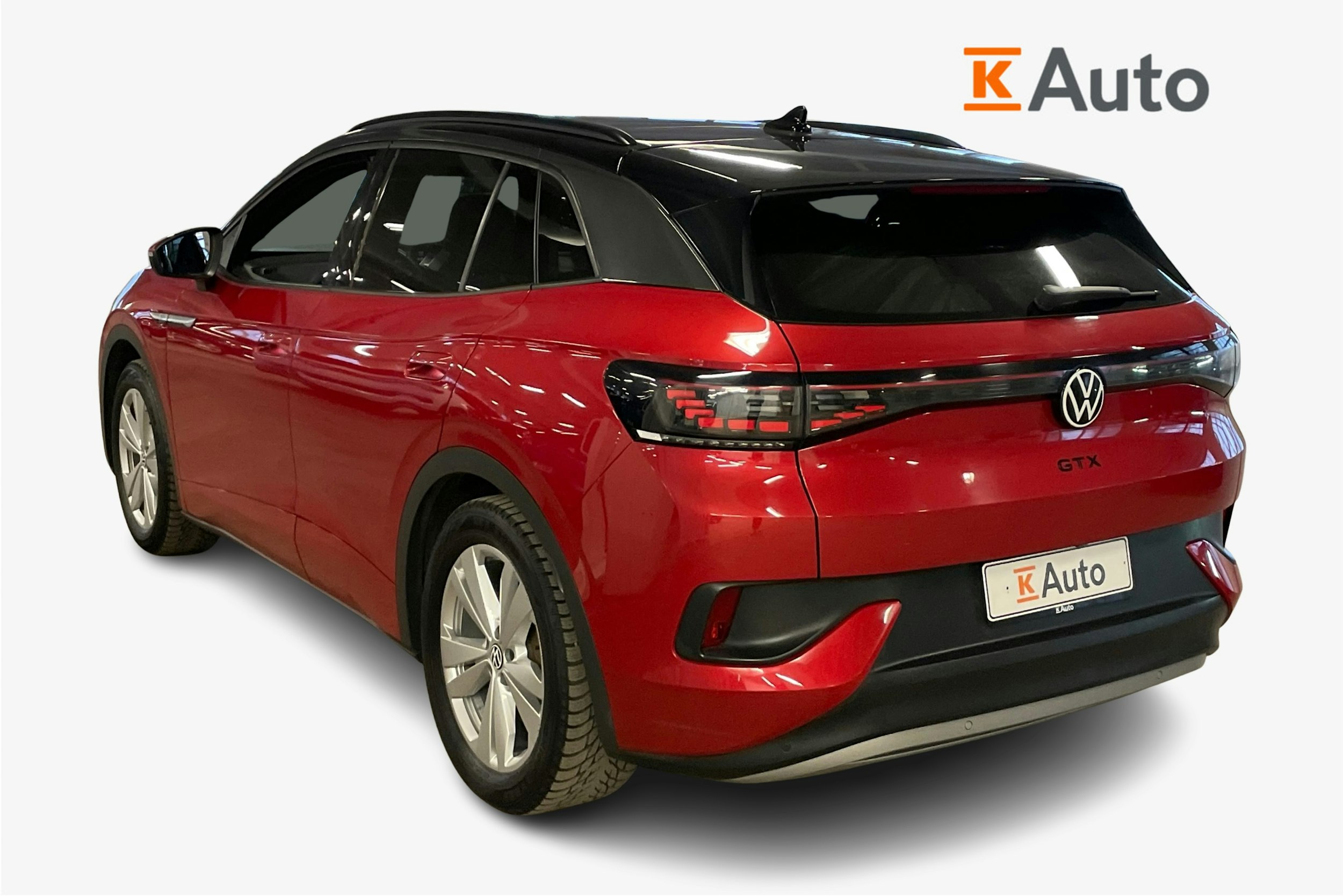 punainen Volkswagen ID.4 2022 kuva 2.