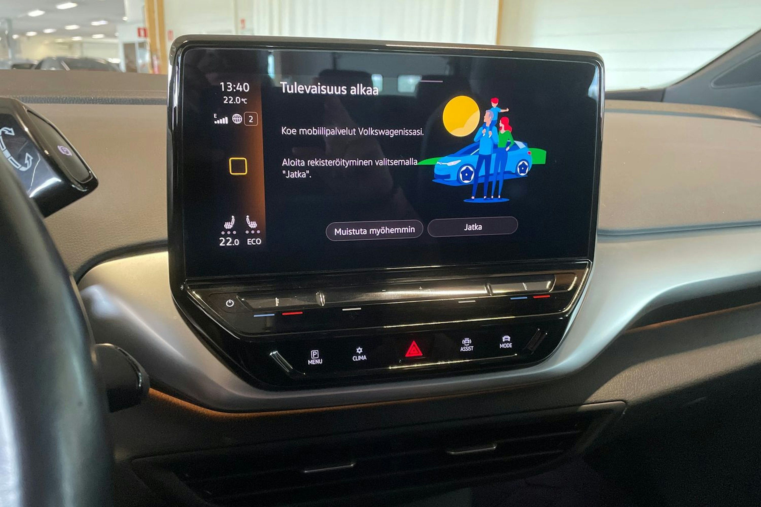 Valkoinen Volkswagen ID.4 2022 kuva 21.