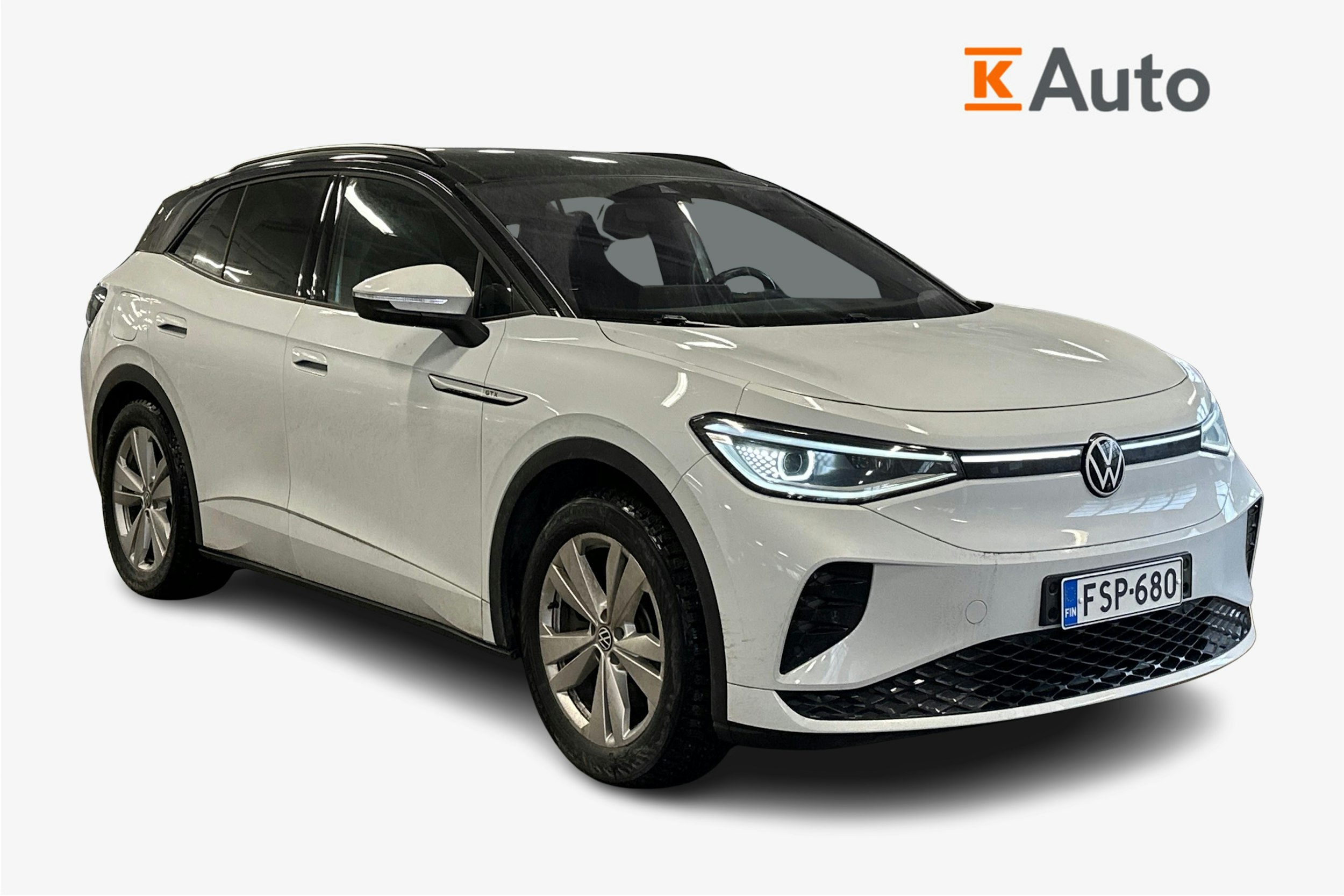 valkoinen Volkswagen ID.4 2022 kuva 1.