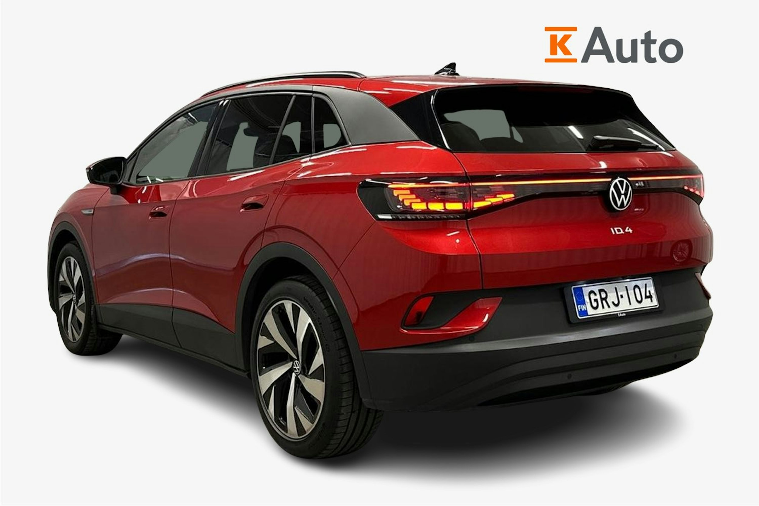 punainen Volkswagen ID.4 2022 kuva 2.