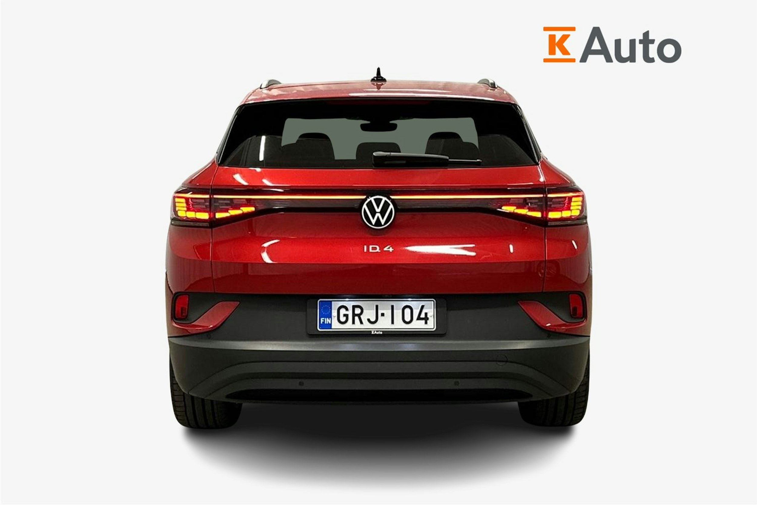 punainen Volkswagen ID.4 2022 kuva 3.