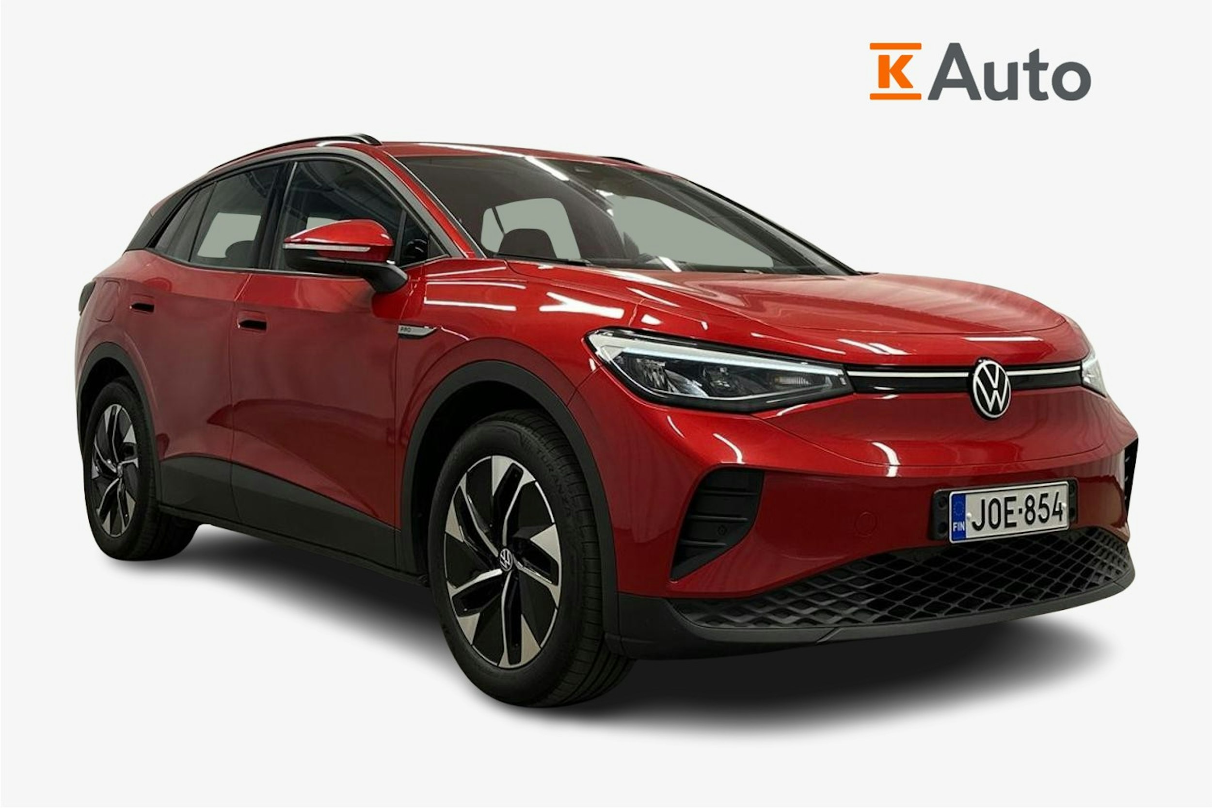 punainen Volkswagen ID.4 2022 kuva 1.