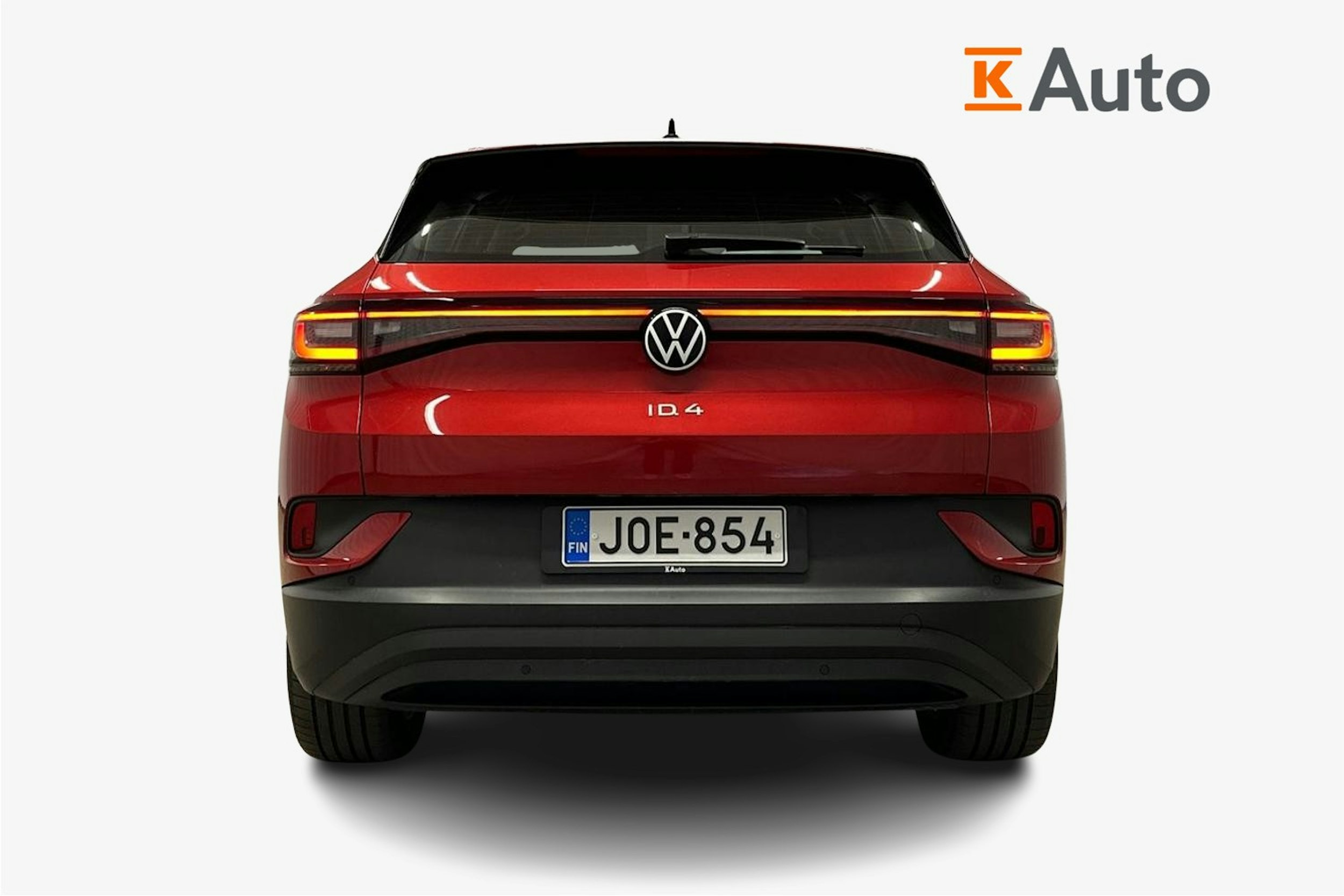 punainen Volkswagen ID.4 2022 kuva 3.