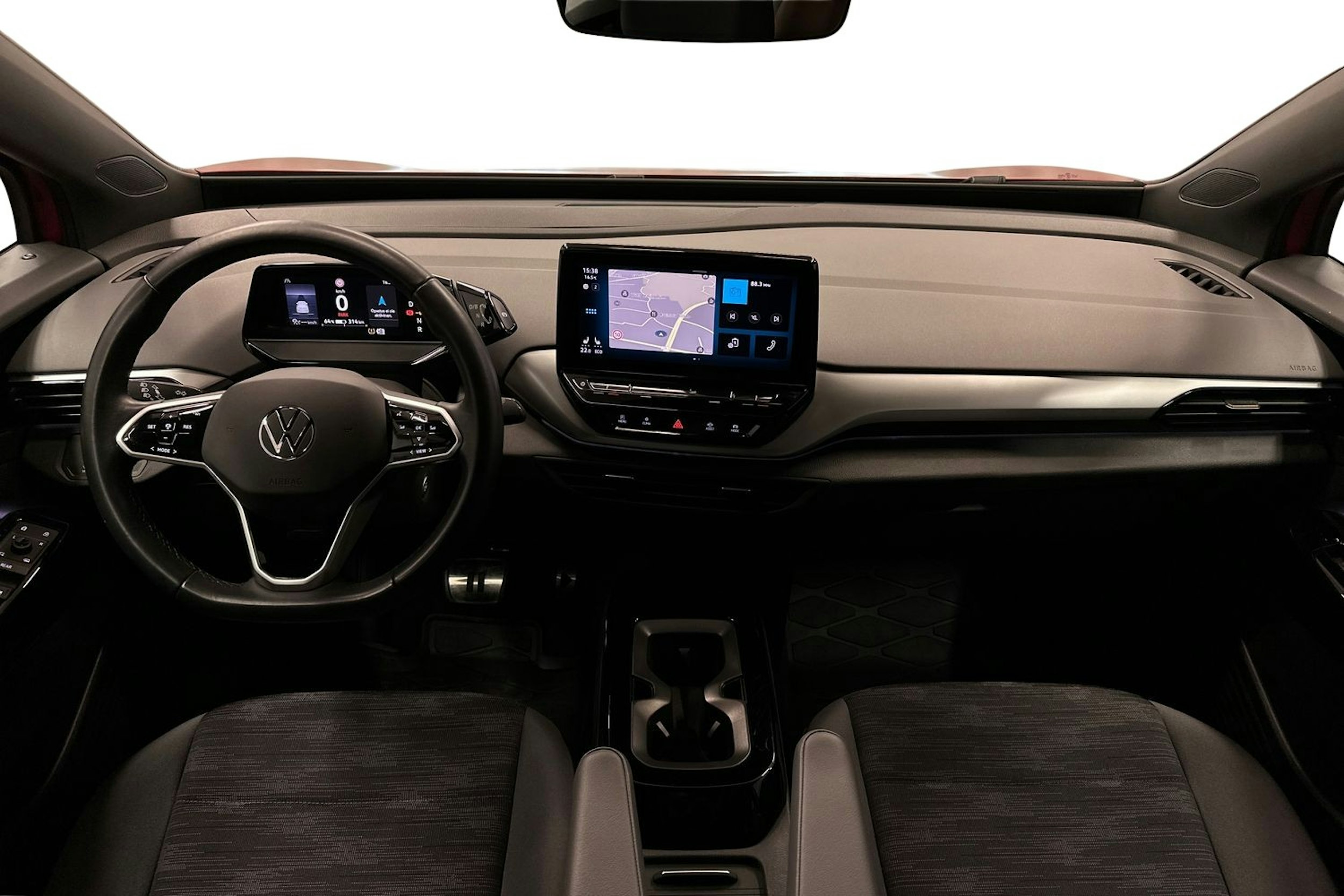 punainen Volkswagen ID.4 2022 kuva 9.