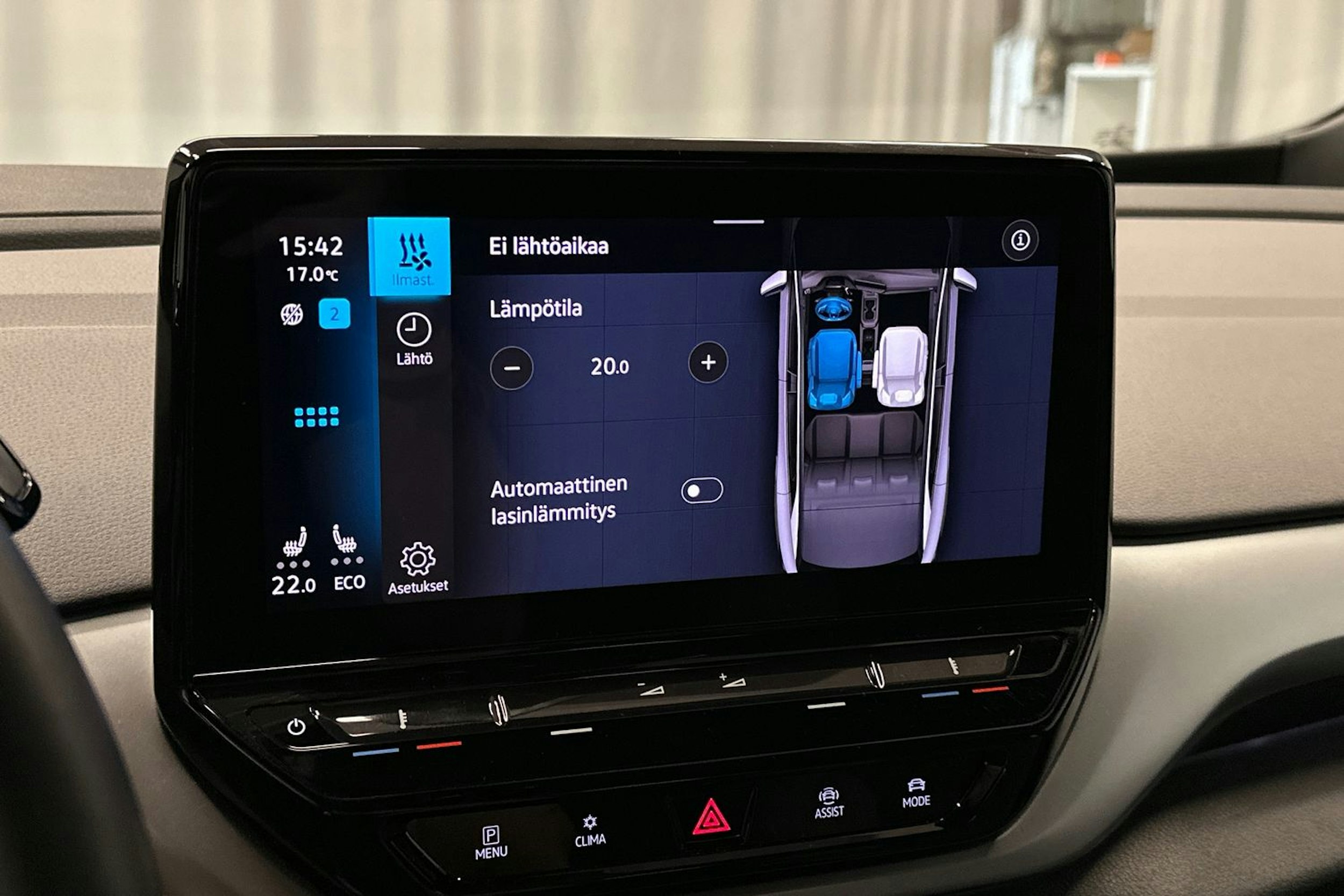 punainen Volkswagen ID.4 2022 kuva 29.