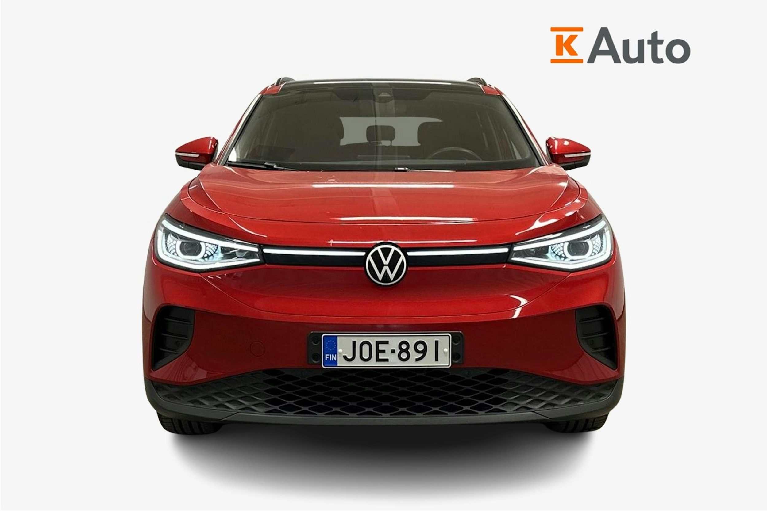 punainen Volkswagen ID.4 2022 kuva 5.