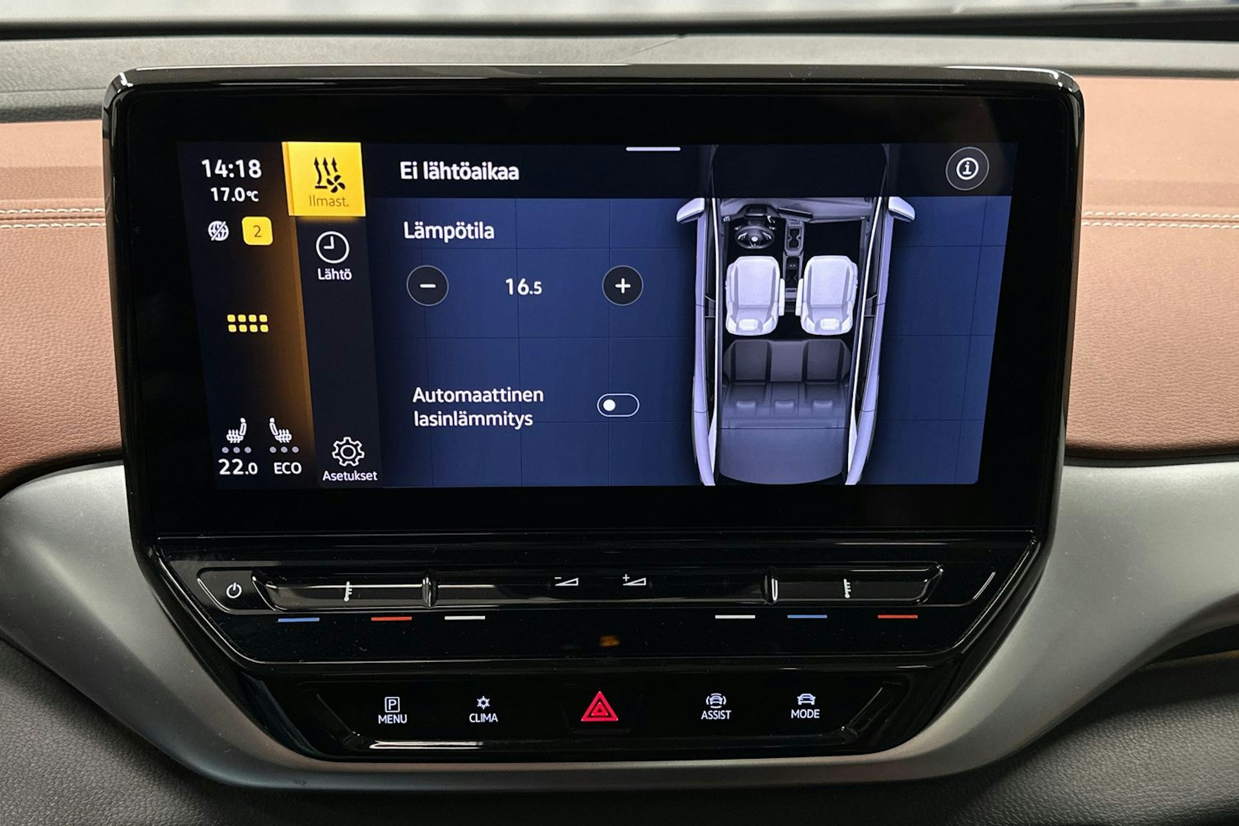 punainen Volkswagen ID.4 2022 kuva 26.