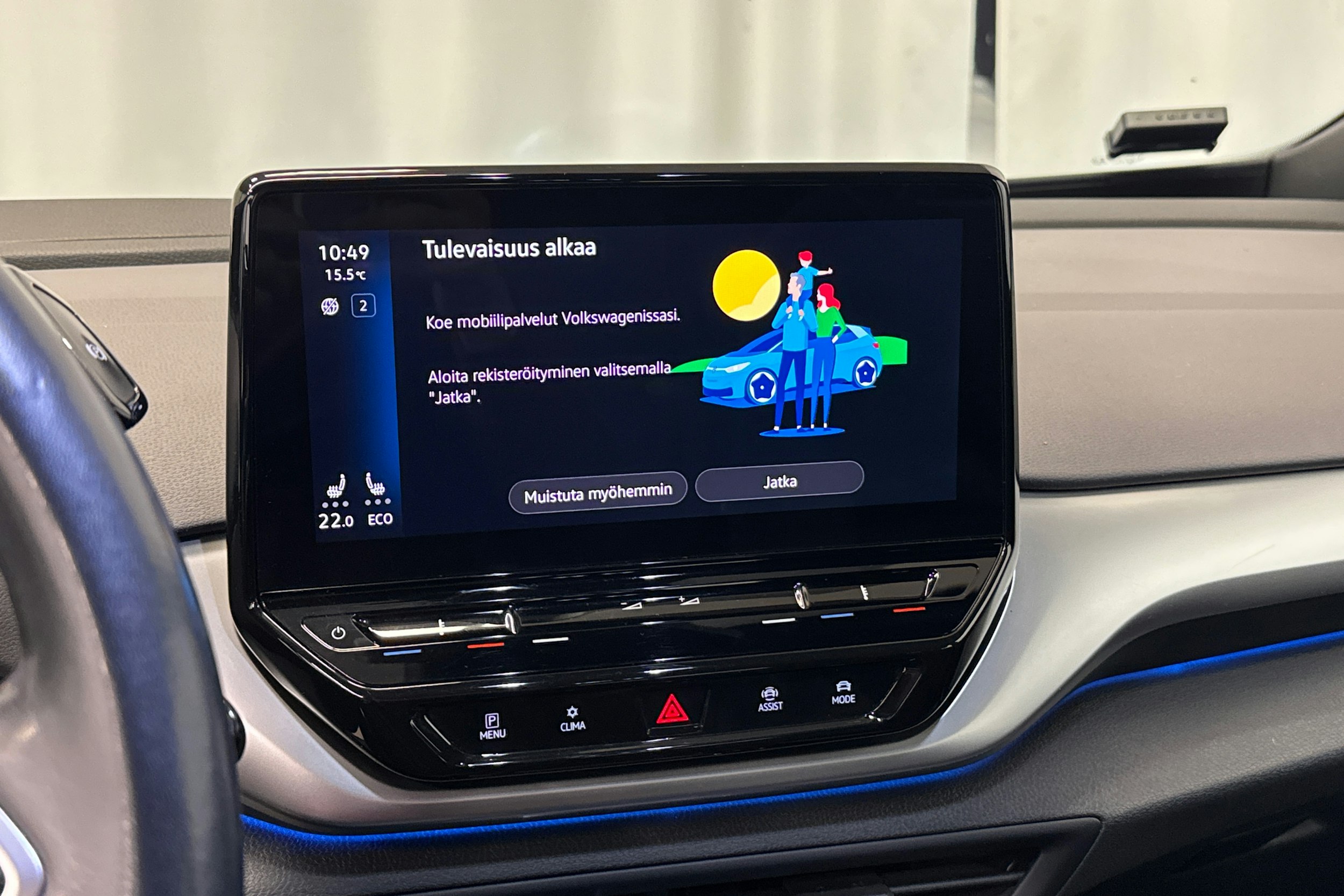 valkoinen Volkswagen ID.4 2022 kuva 18.