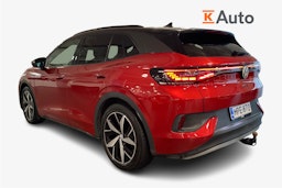 punainen Volkswagen ID.4 2022 kuva 2.