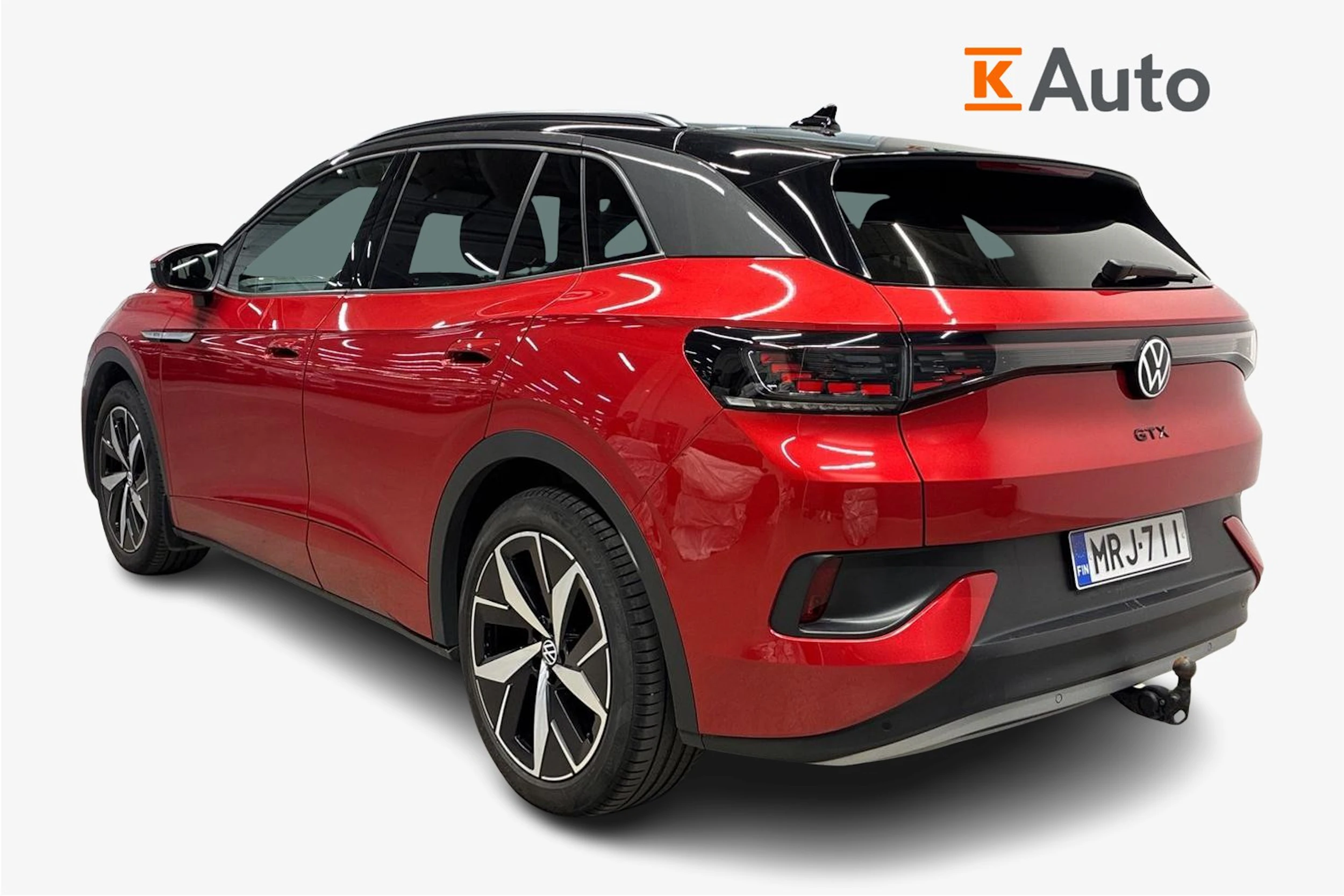 punainen Volkswagen ID.4 2022 kuva 2.