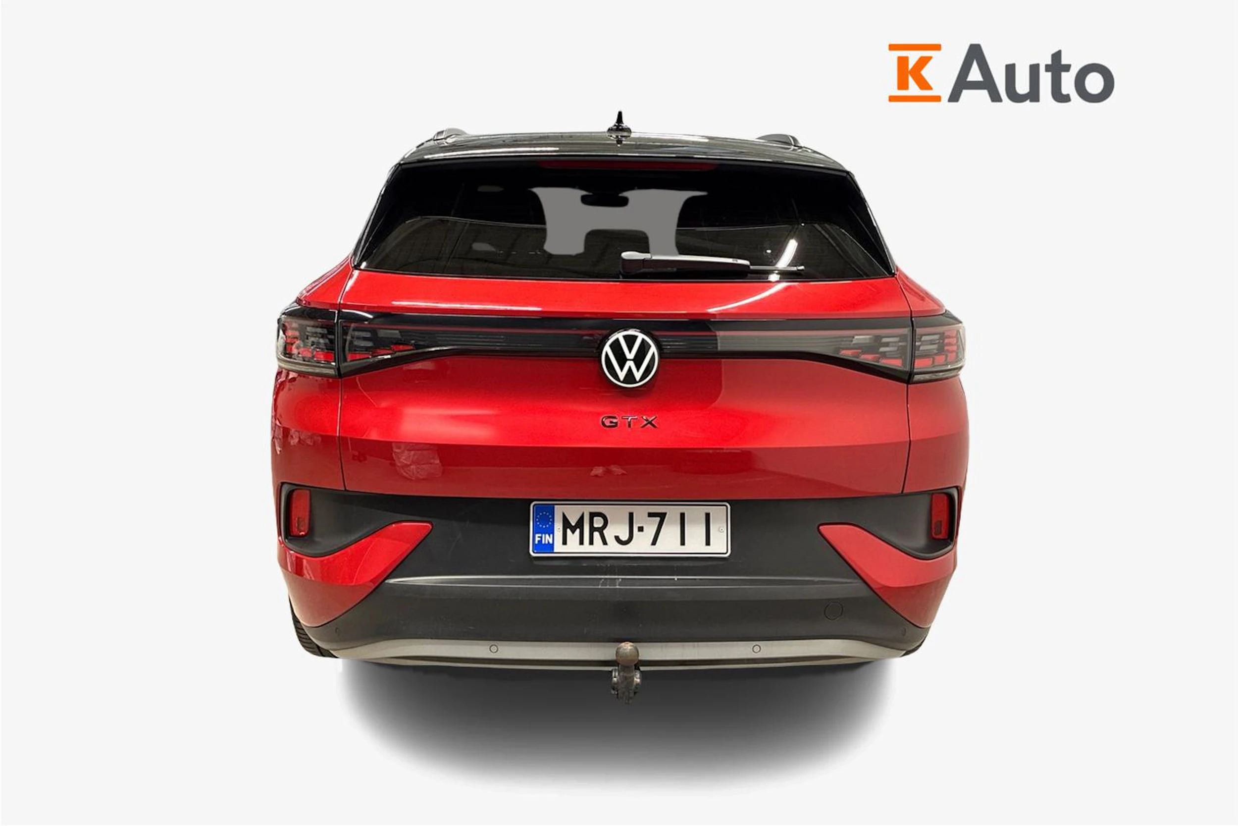 punainen Volkswagen ID.4 2022 kuva 3.