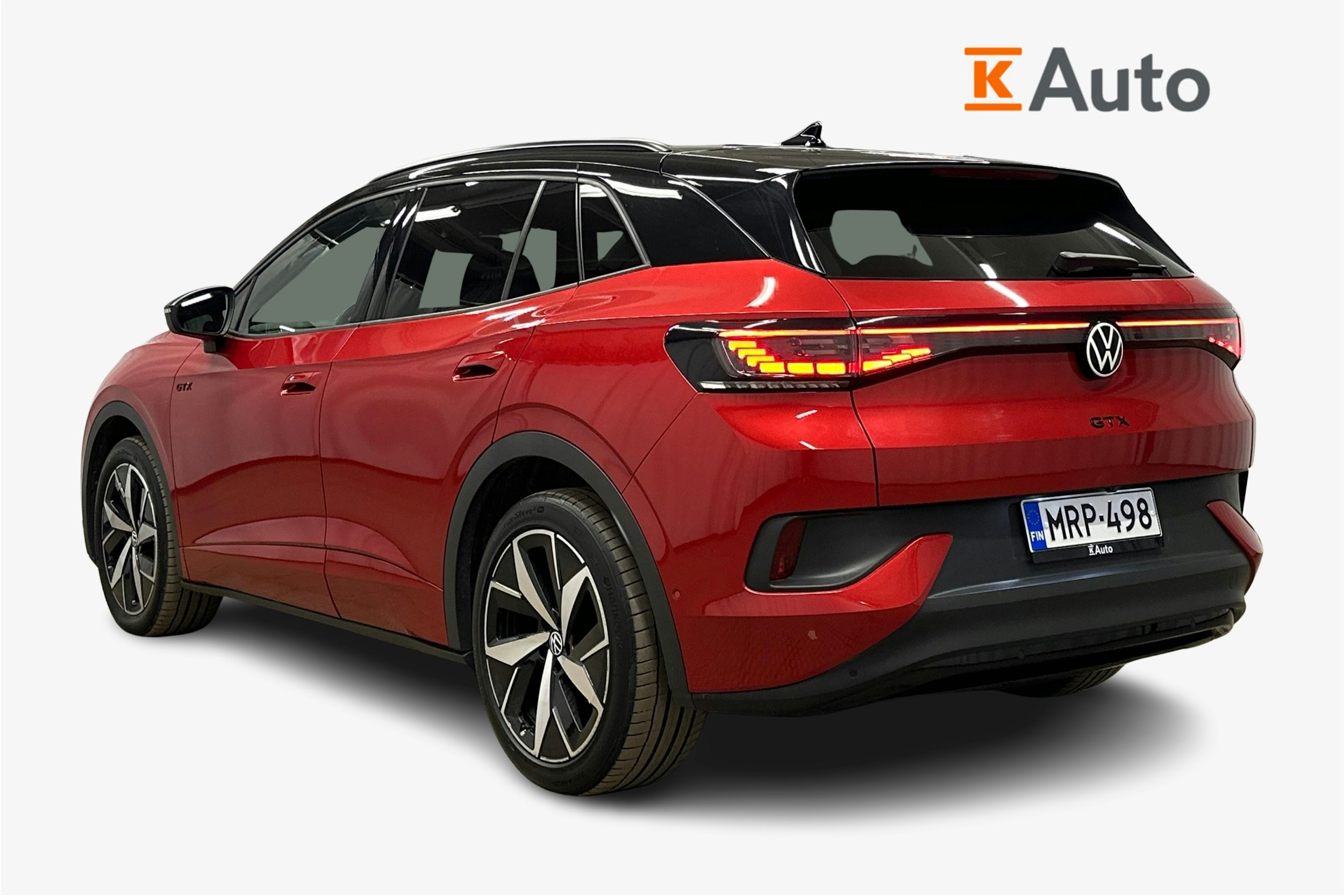 punainen Volkswagen ID.4 2022 kuva 2.