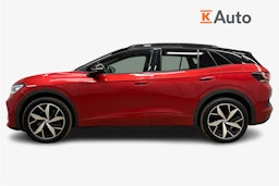 punainen Volkswagen ID.4 2022 kuva 6.