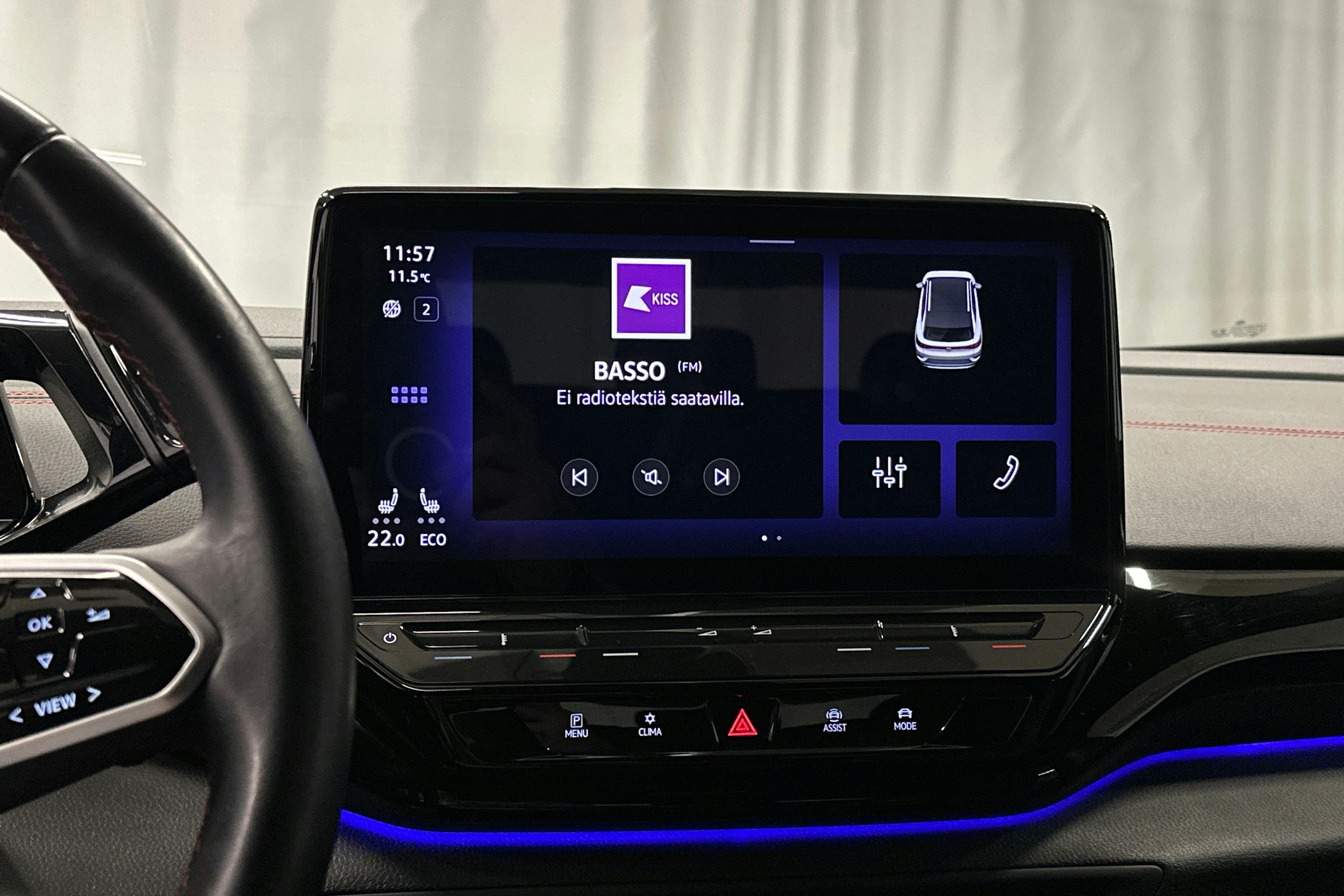 punainen Volkswagen ID.4 2022 kuva 21.