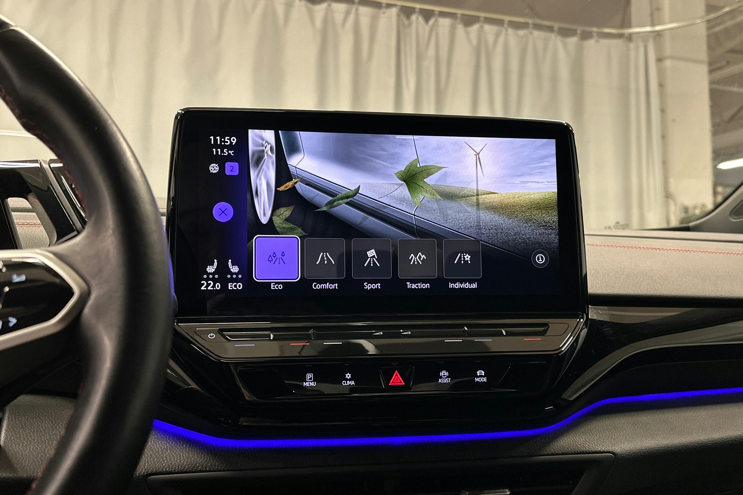 punainen Volkswagen ID.4 2022 kuva 29.