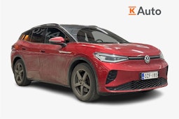 punainen Volkswagen ID.4 2022 kuva 1.