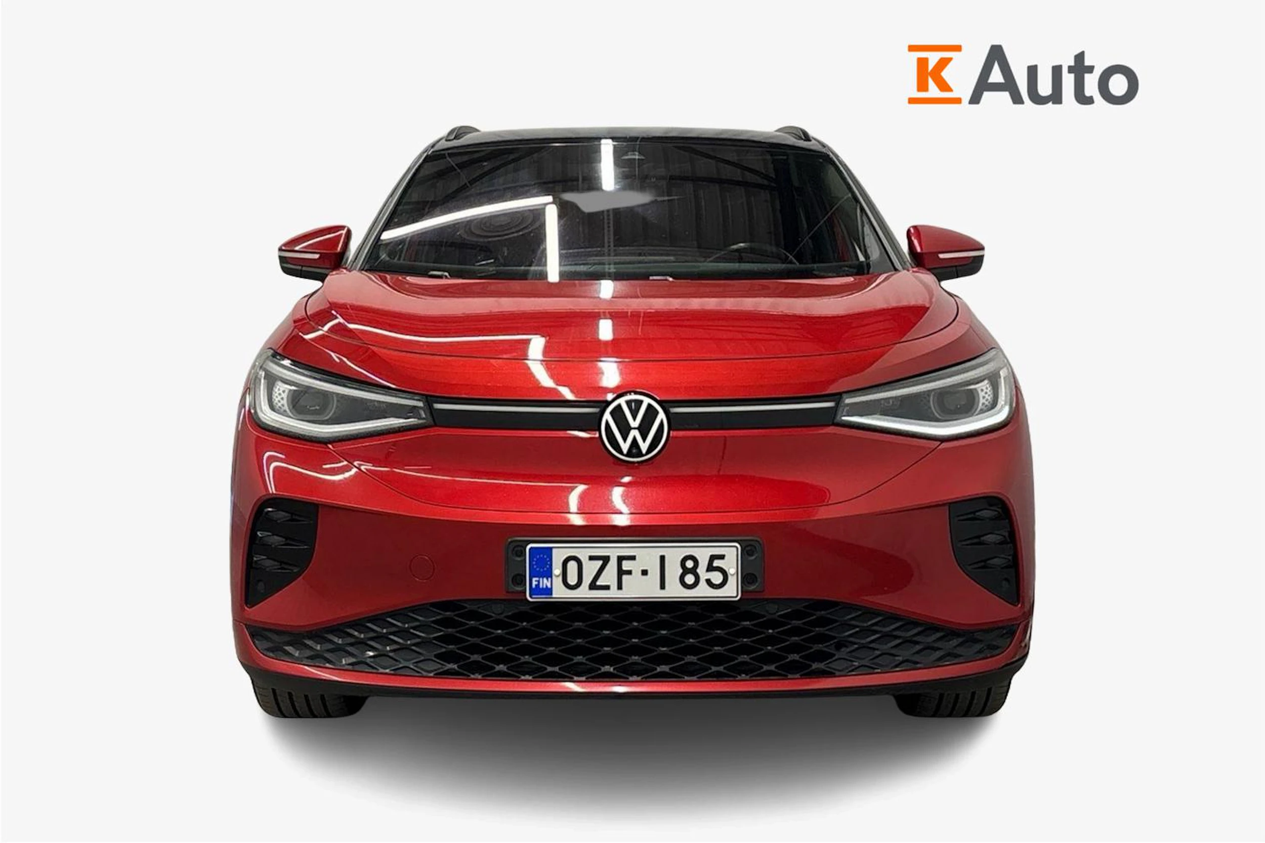 punainen Volkswagen ID.4 2022 kuva 4.