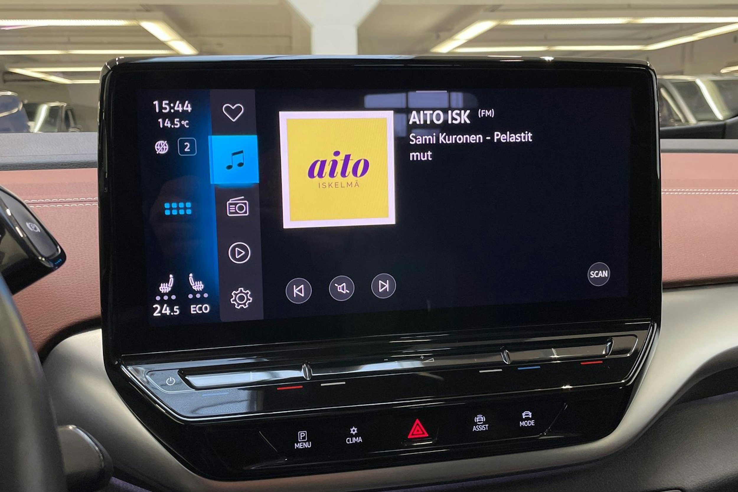 sininen Volkswagen ID.4 2022 kuva 24.