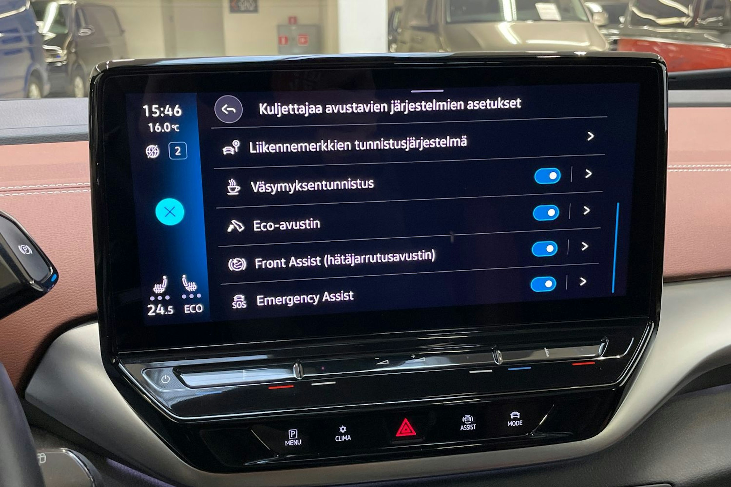 sininen Volkswagen ID.4 2022 kuva 29.