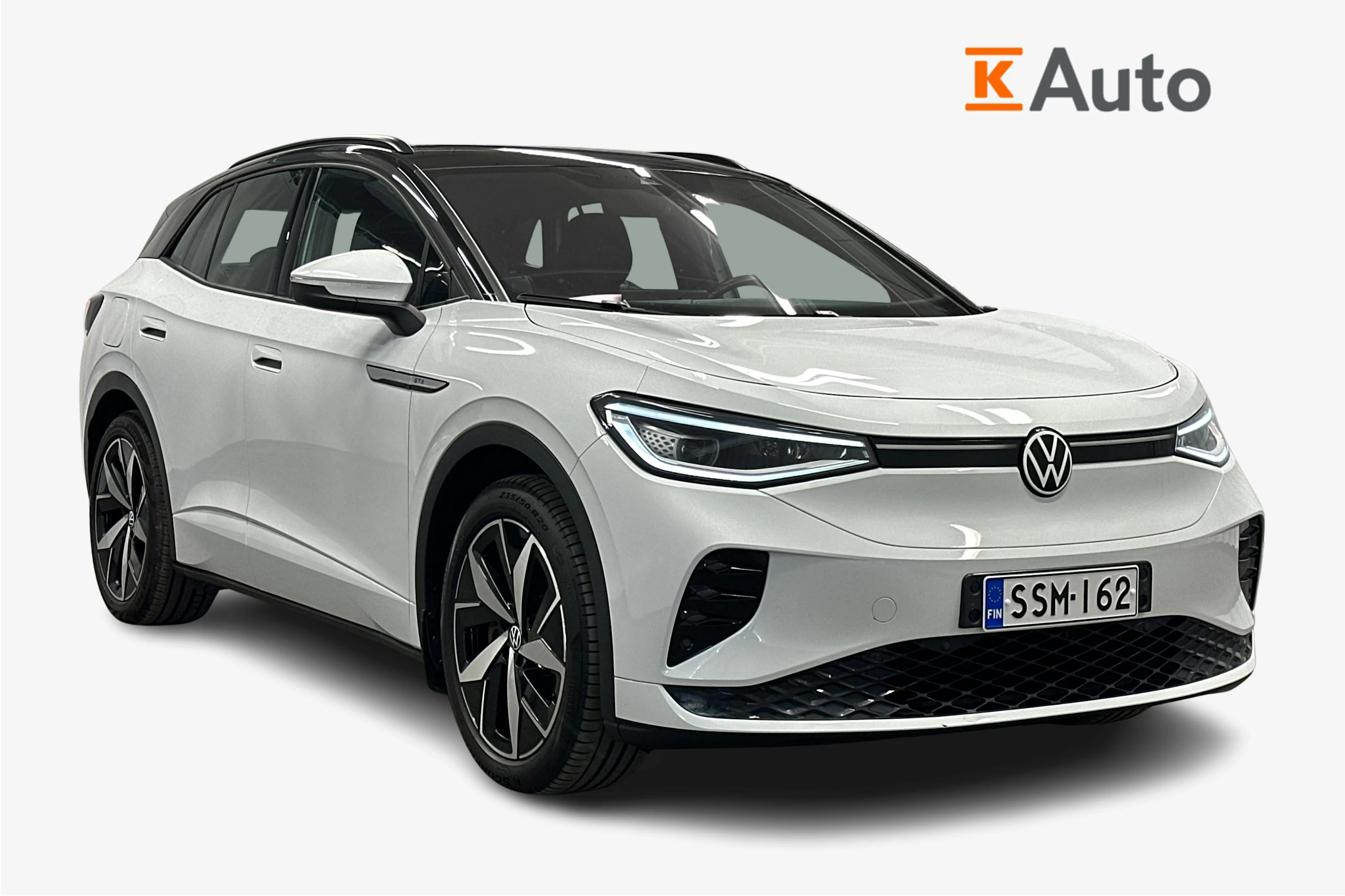 valkoinen Volkswagen ID.4 2022 kuva 1.