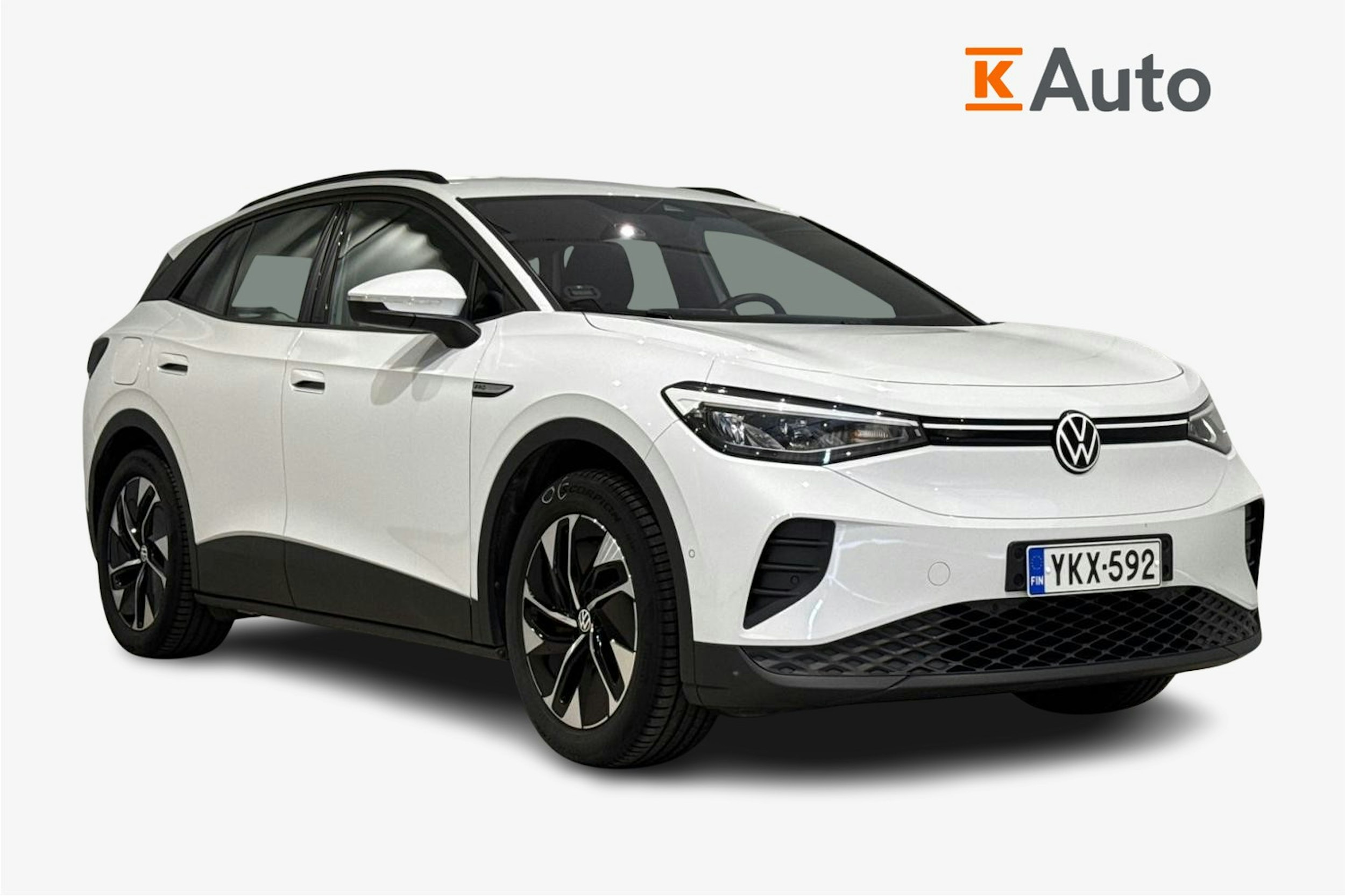 valkoinen Volkswagen ID.4 2022 kuva 1.