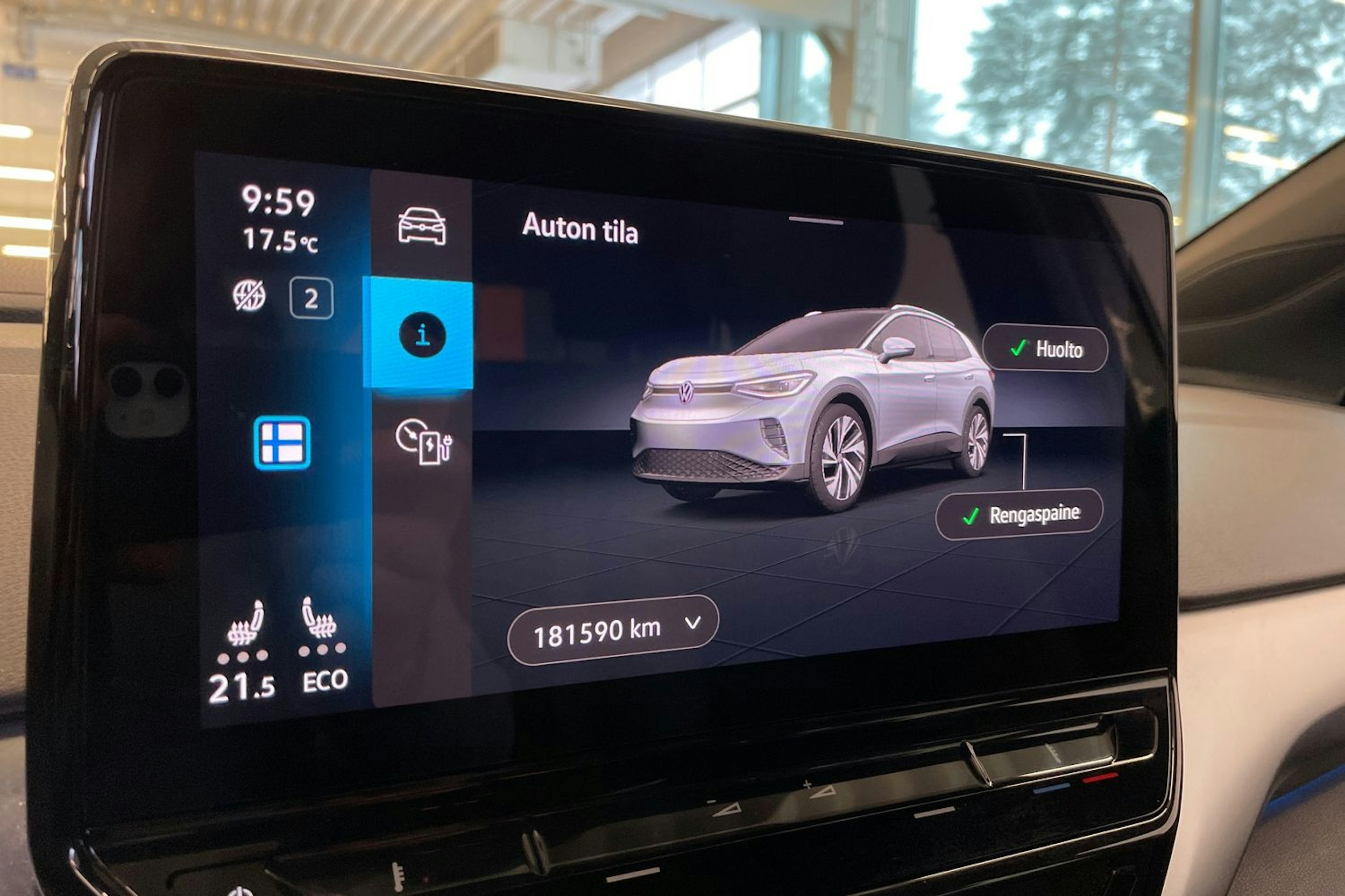 Sininen Volkswagen ID.4 2022 kuva 19.