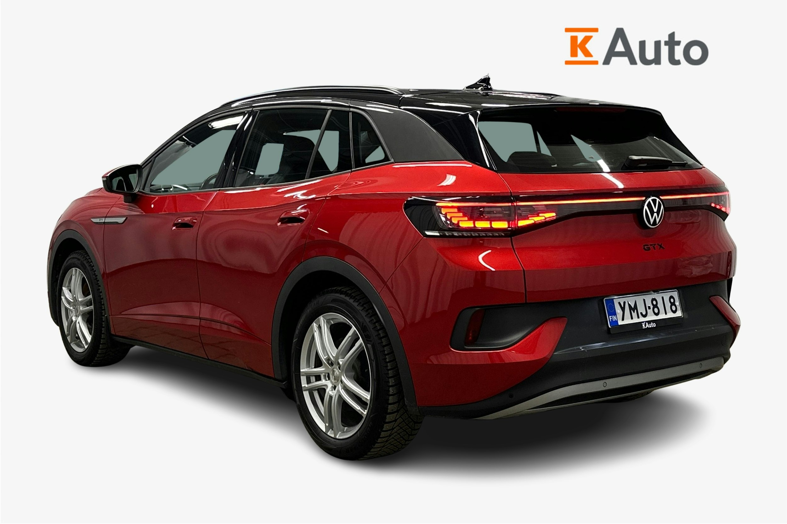 punainen Volkswagen ID.4 2022 kuva 2.