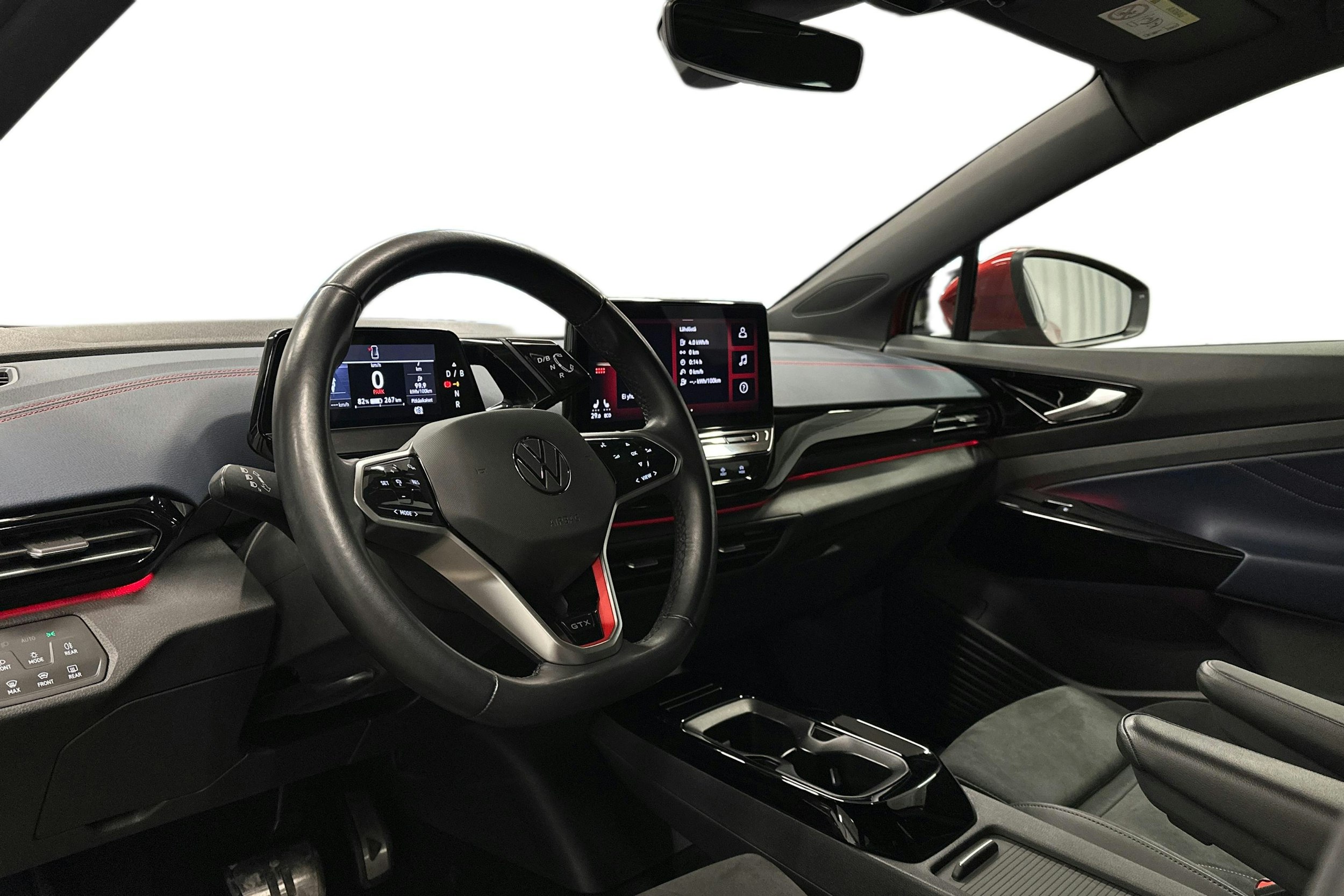 punainen Volkswagen ID.4 2022 kuva 7.