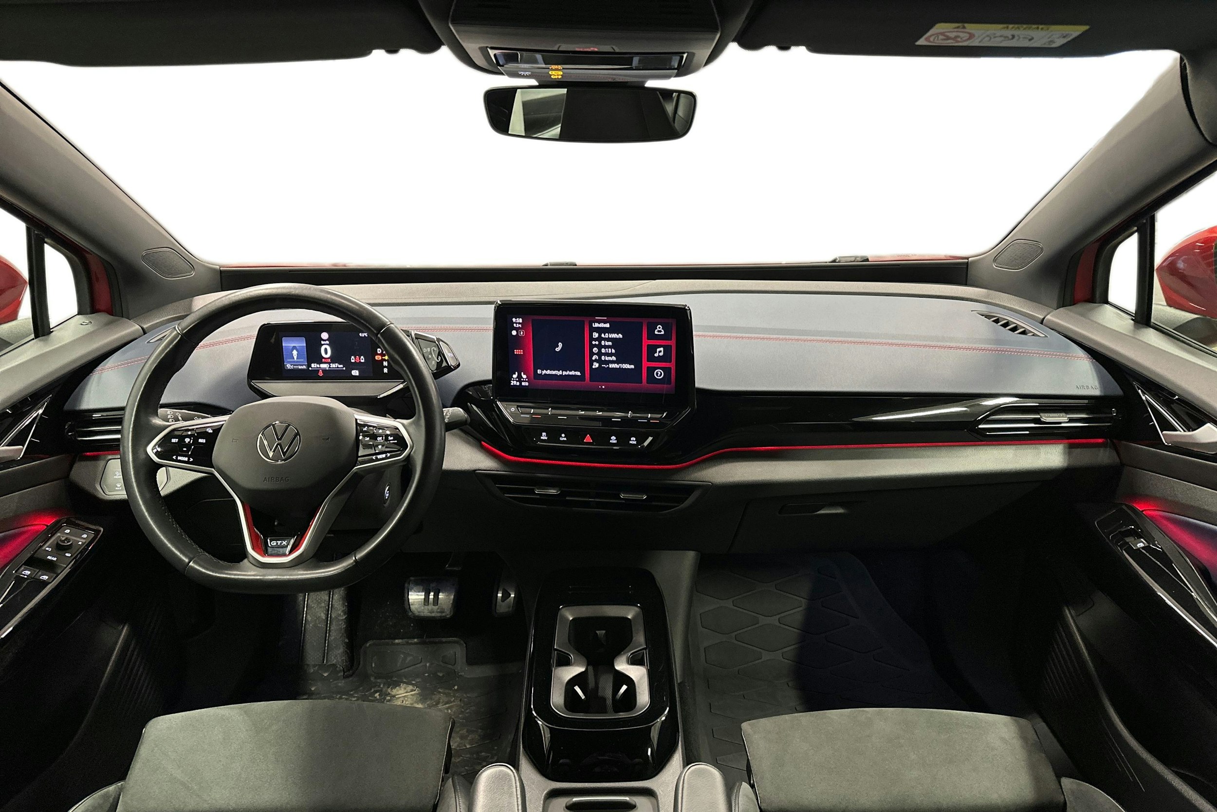 punainen Volkswagen ID.4 2022 kuva 9.