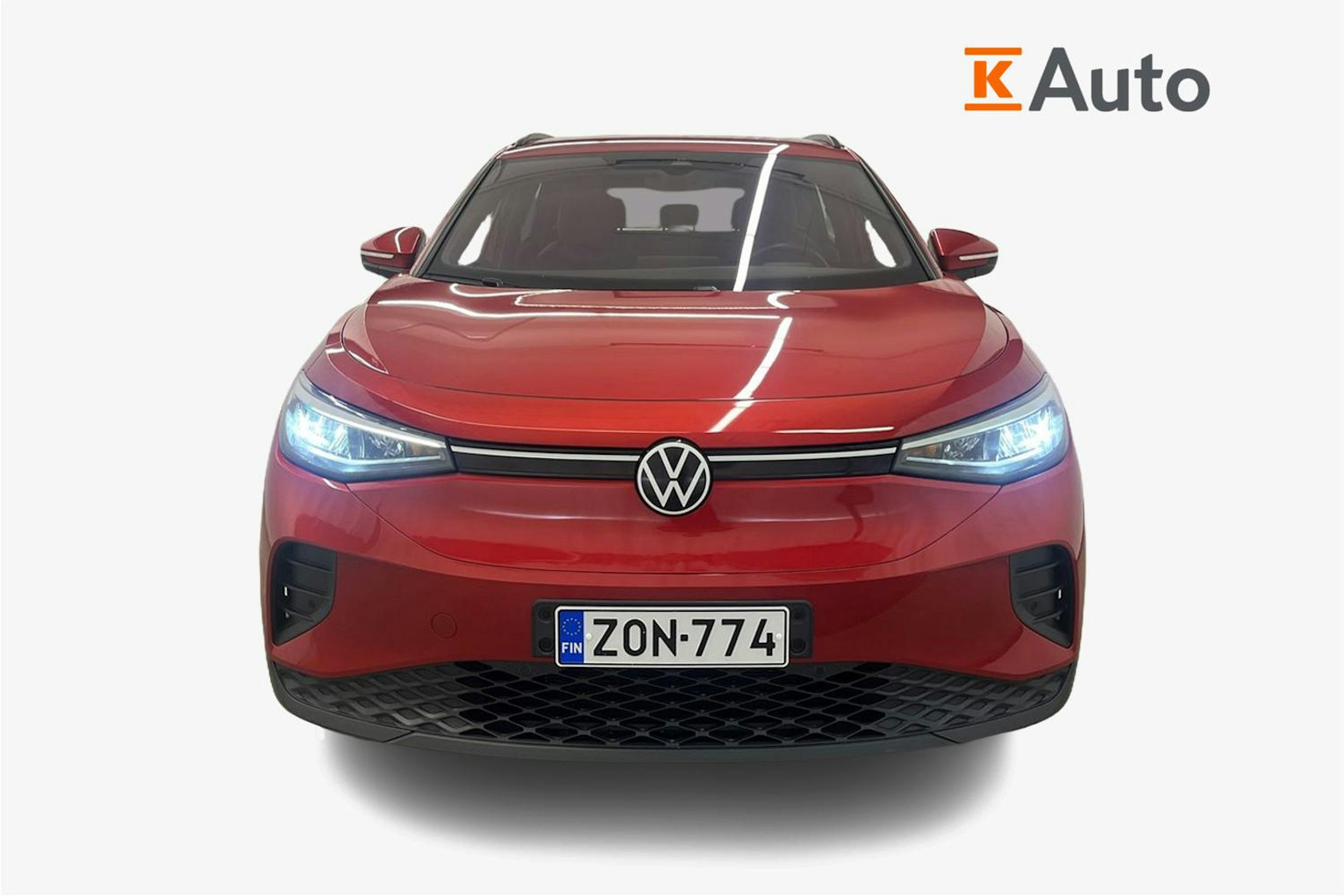 punainen Volkswagen ID.4 2022 kuva 5.