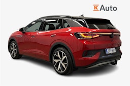 punainen Volkswagen ID.4 2022 kuva 2.