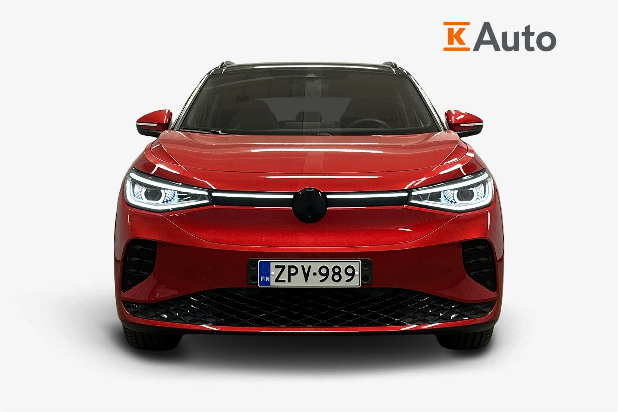 punainen Volkswagen ID.4 2022 kuva 4.