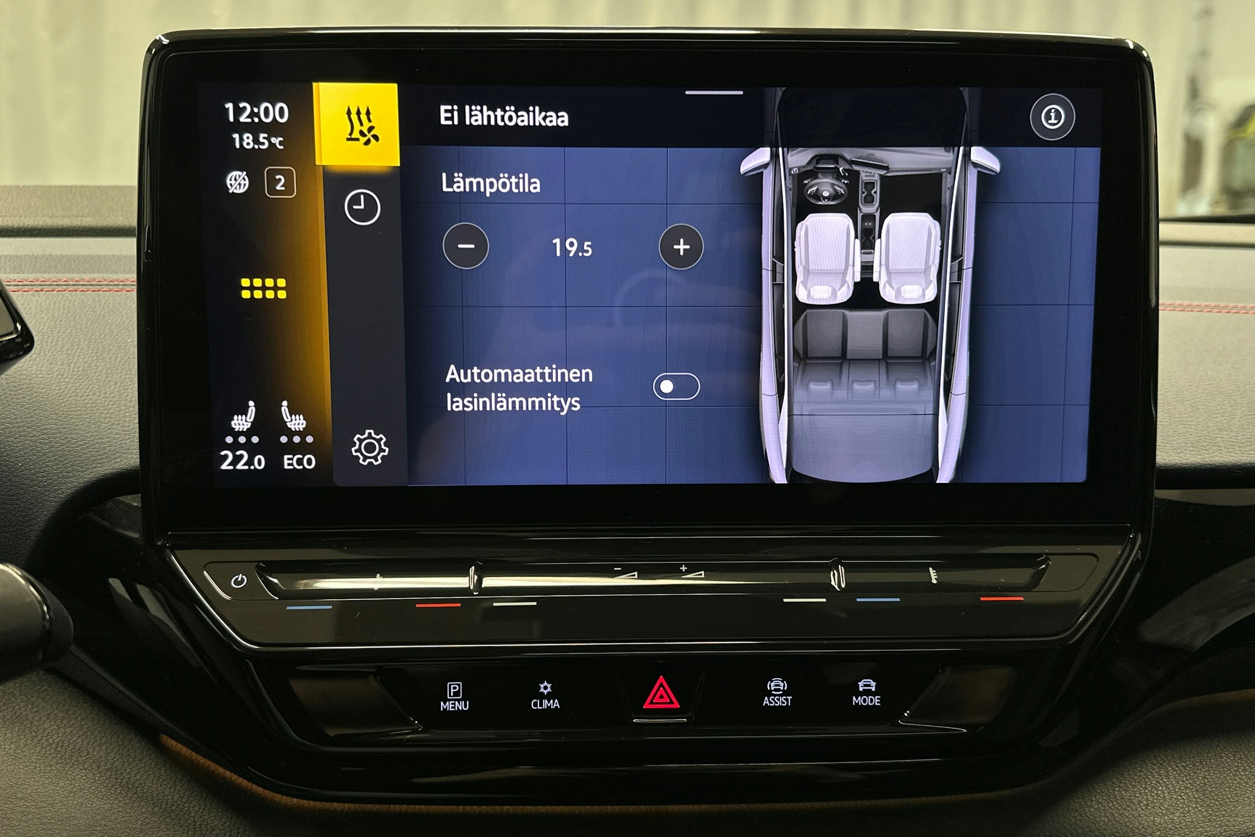 punainen Volkswagen ID.4 2022 kuva 25.