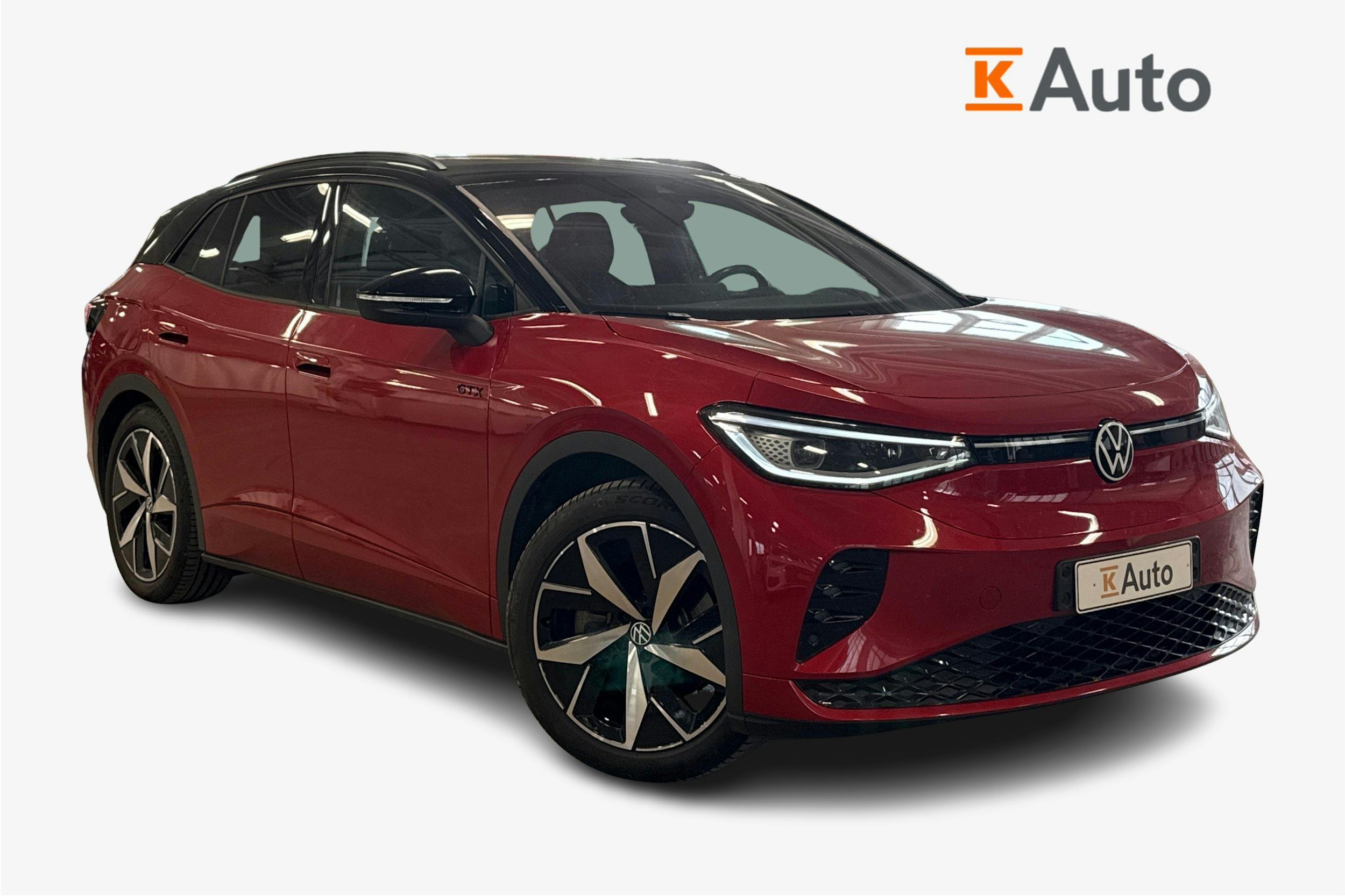 punainen Volkswagen ID.4 2023 kuva 1.