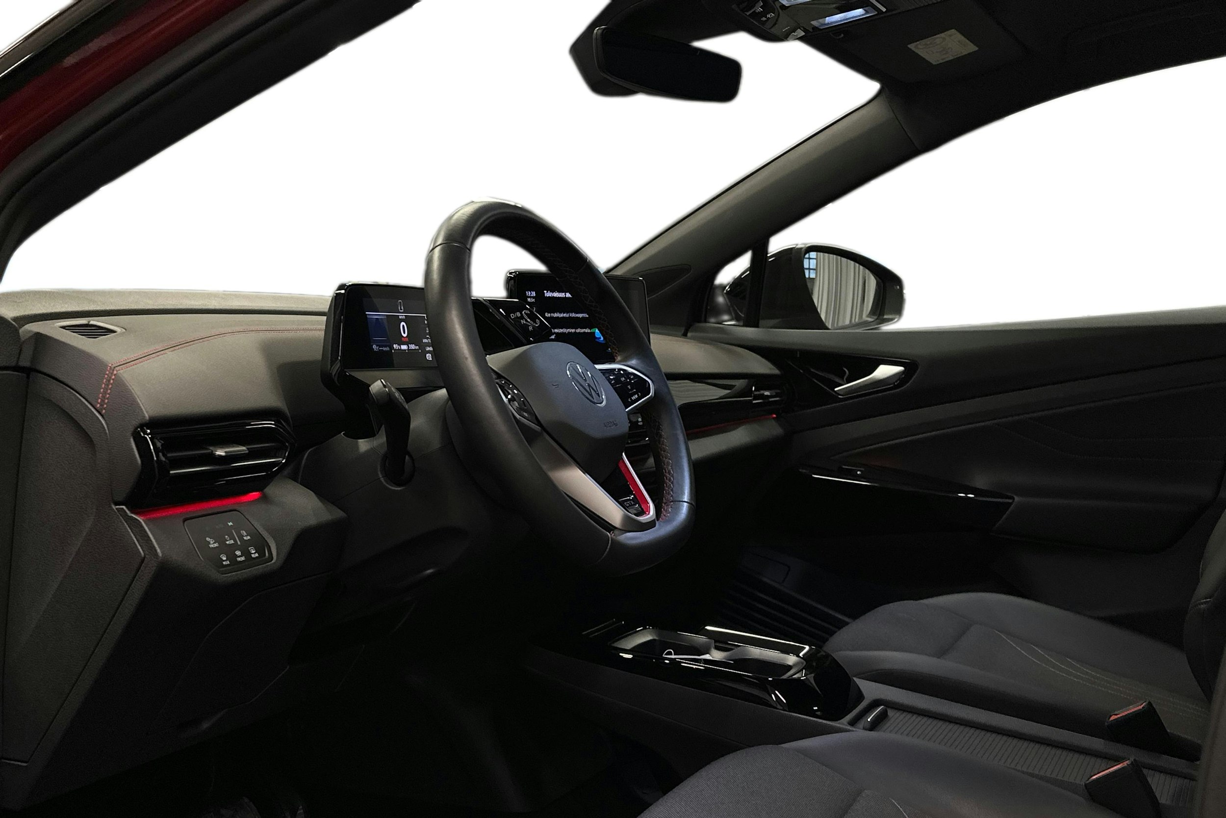 punainen Volkswagen ID.4 2023 kuva 3.