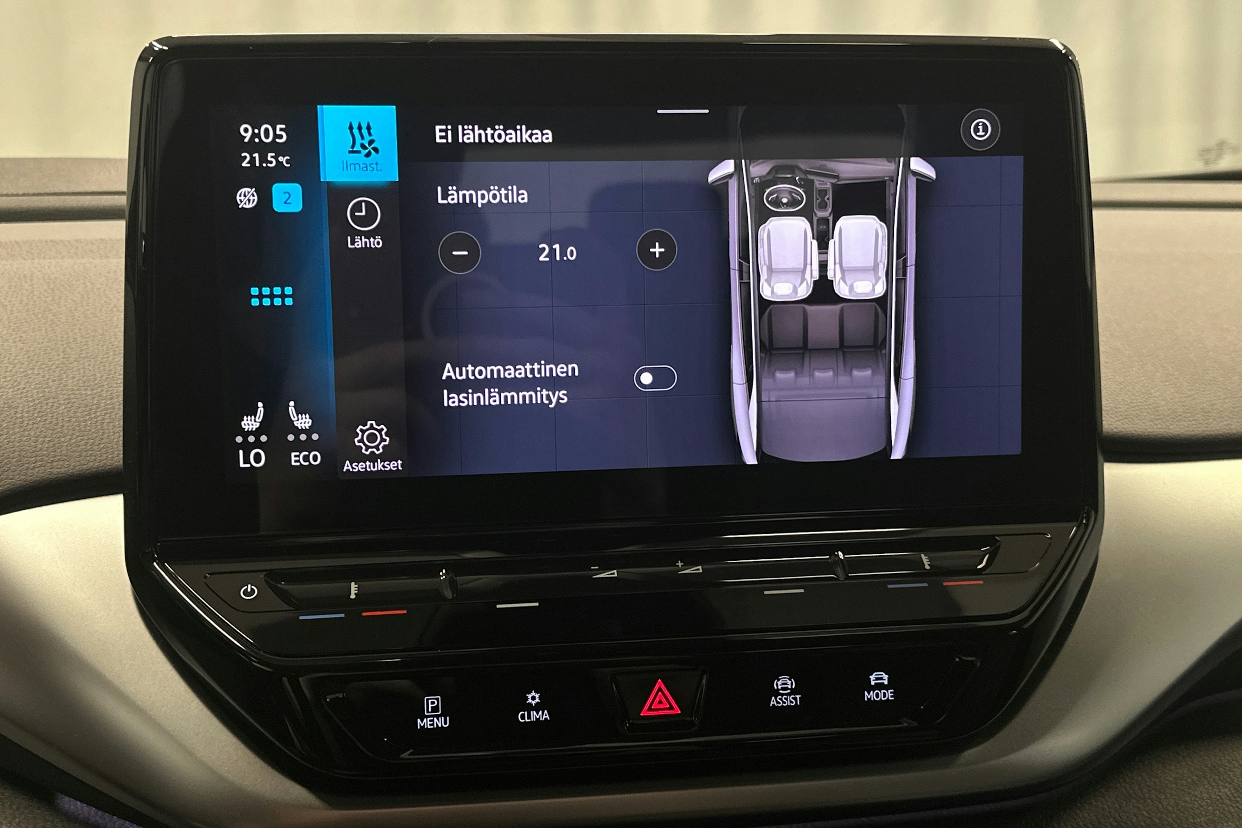 sininen Volkswagen ID.4 2023 kuva 26.