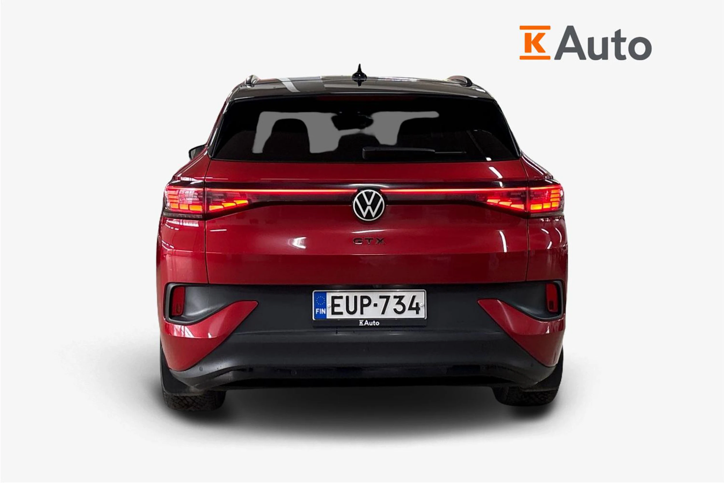 punainen Volkswagen ID.4 2023 kuva 3.