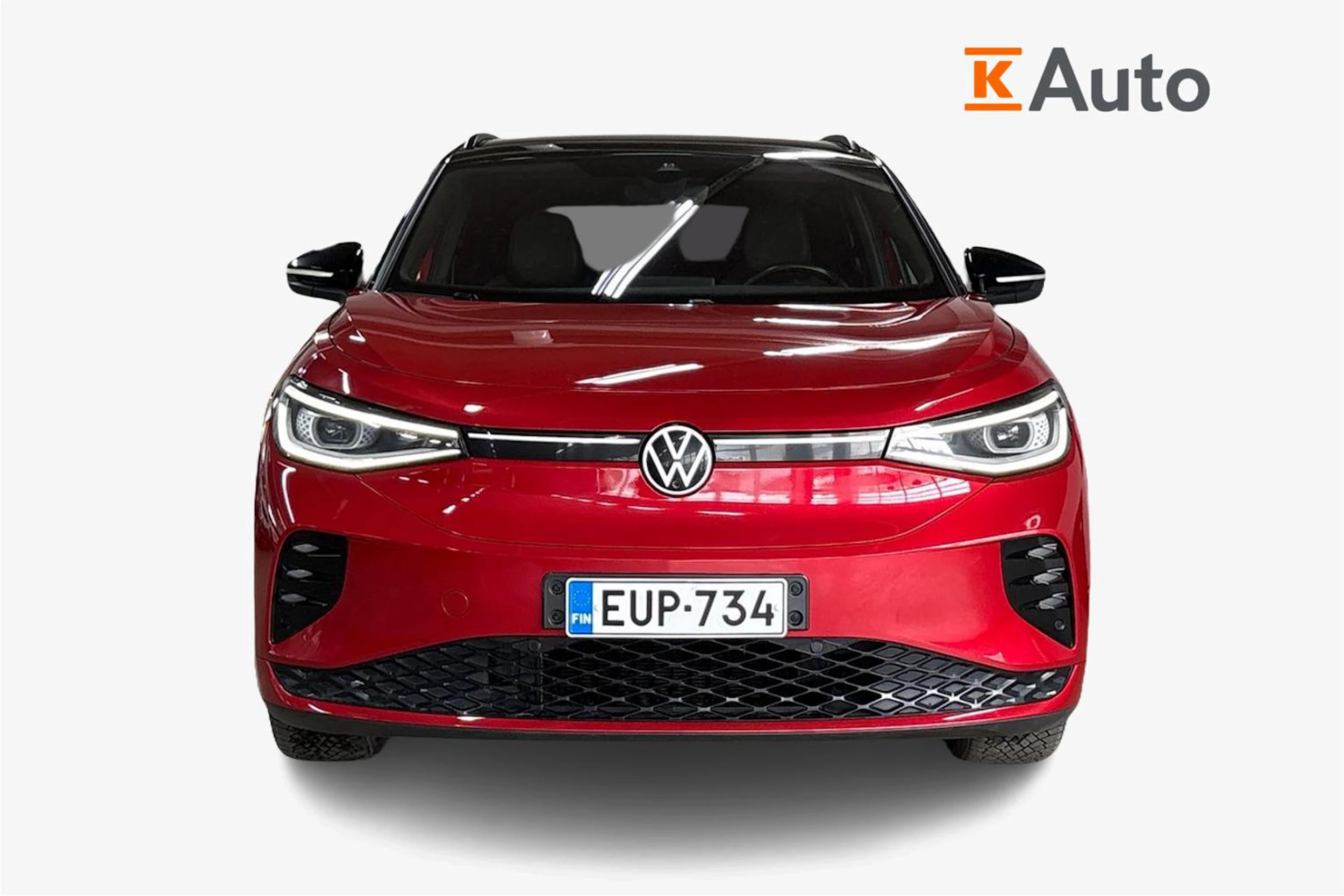 punainen Volkswagen ID.4 2023 kuva 4.