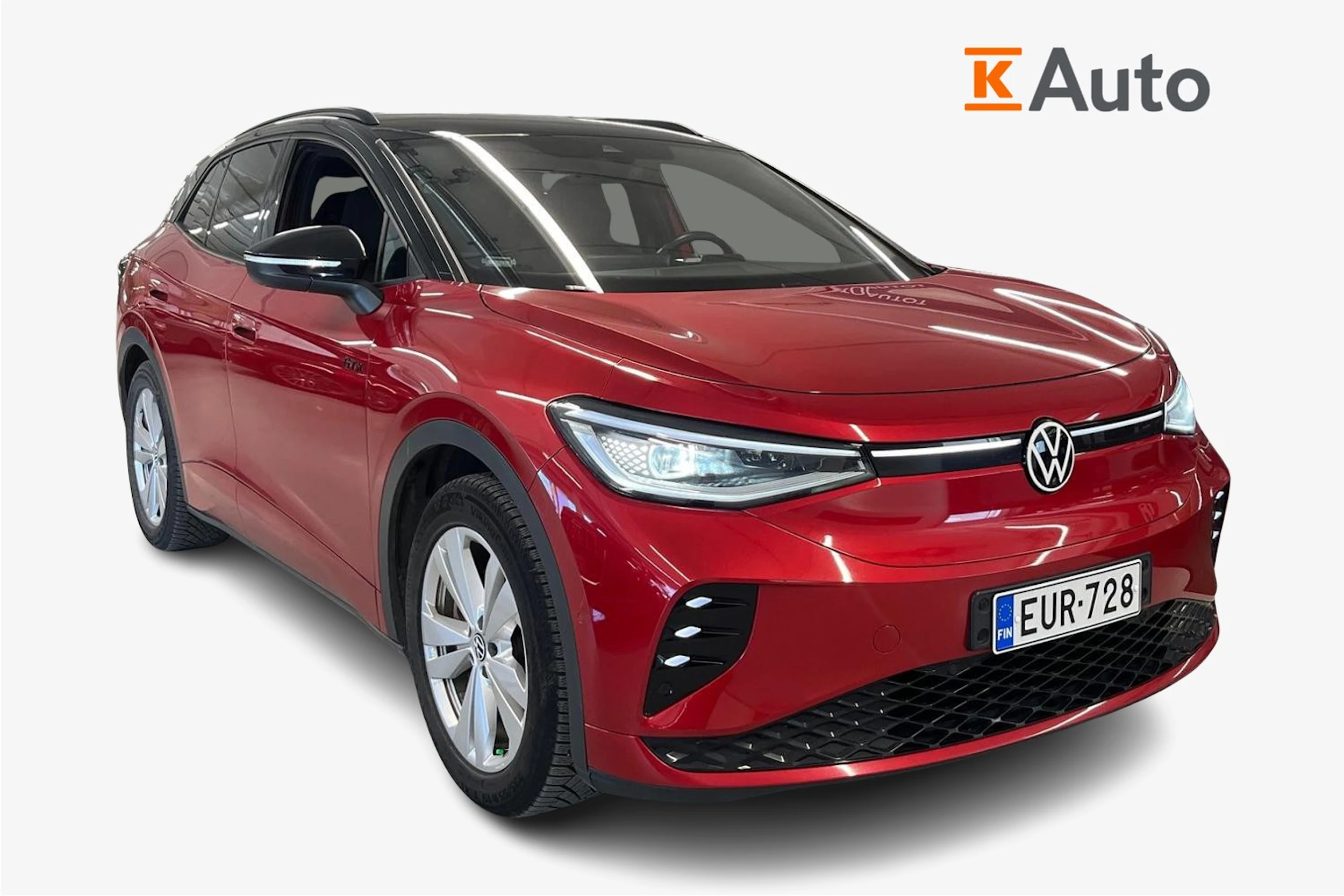 Punainen Volkswagen ID.4 2023 kuva 1.