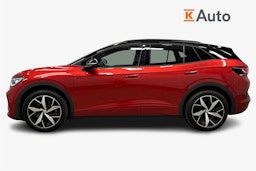 punainen Volkswagen ID.4 2023 kuva 6.