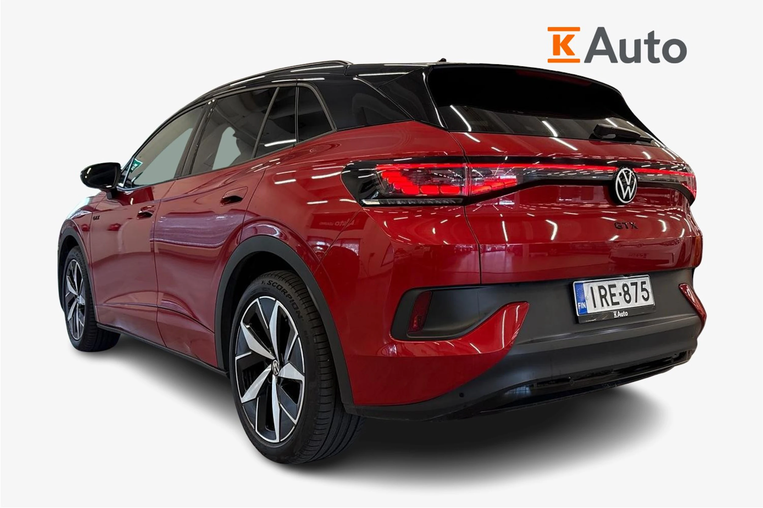 punainen Volkswagen ID.4 2023 kuva 2.