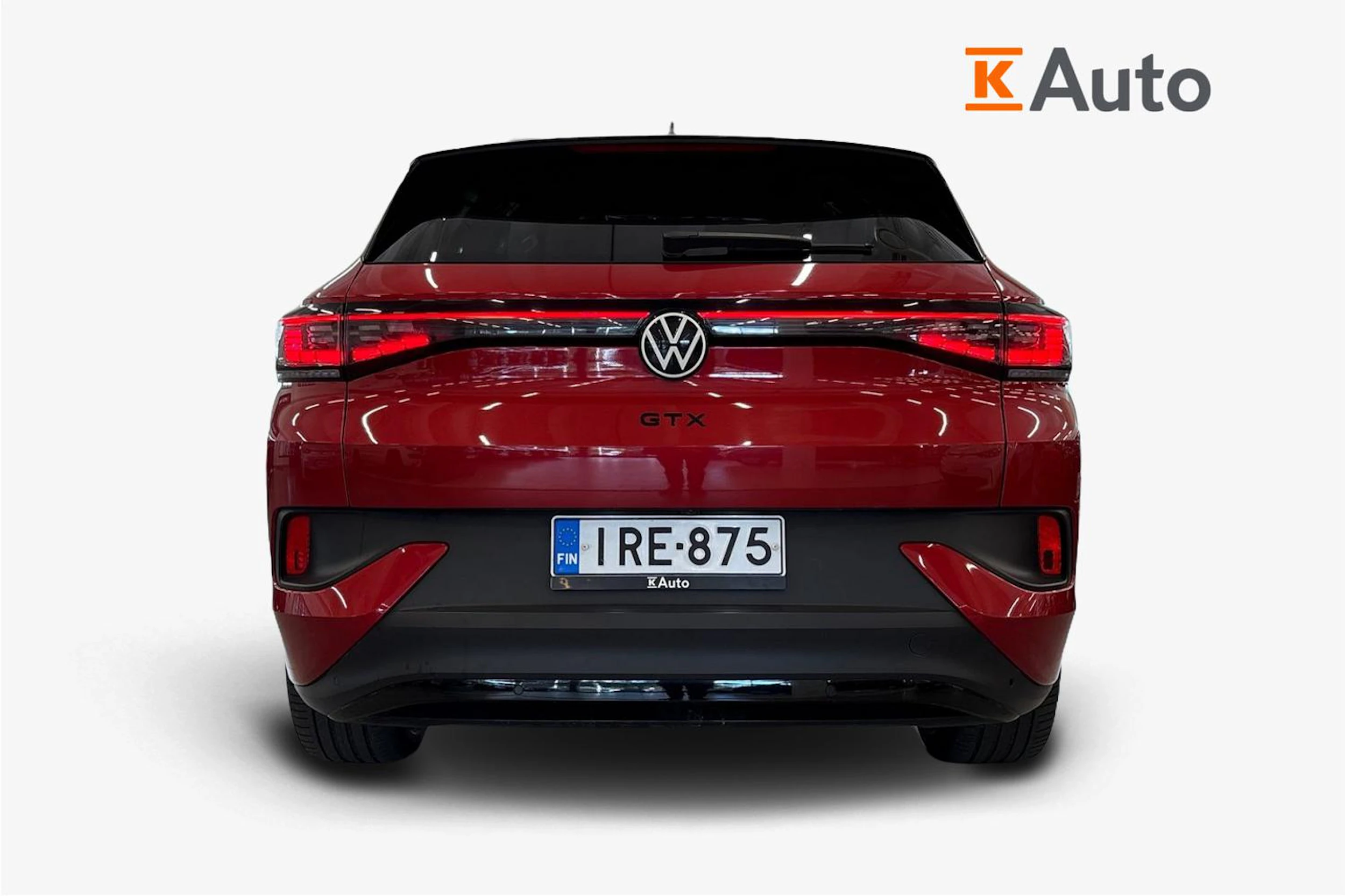 punainen Volkswagen ID.4 2023 kuva 3.