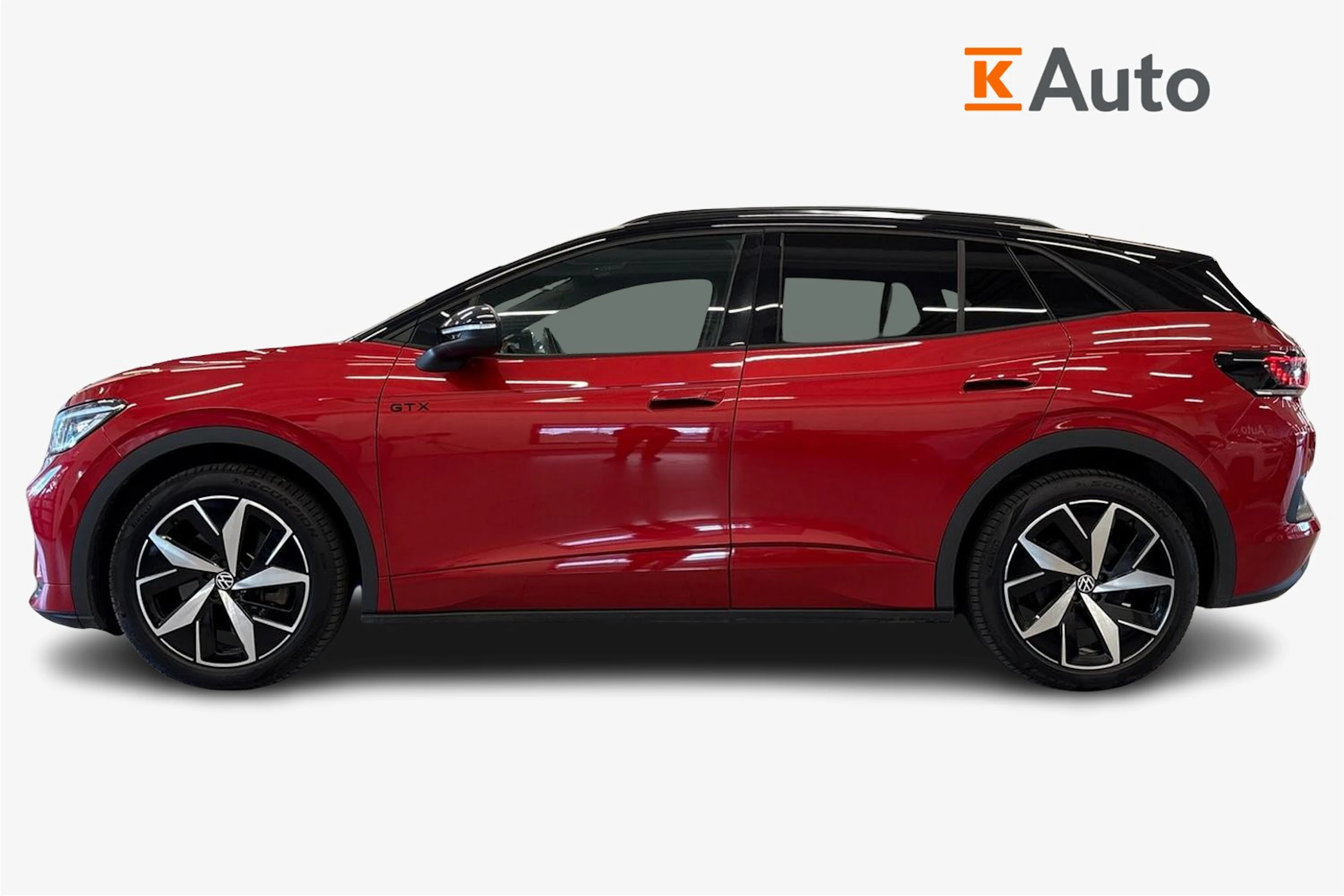 punainen Volkswagen ID.4 2023 kuva 5.