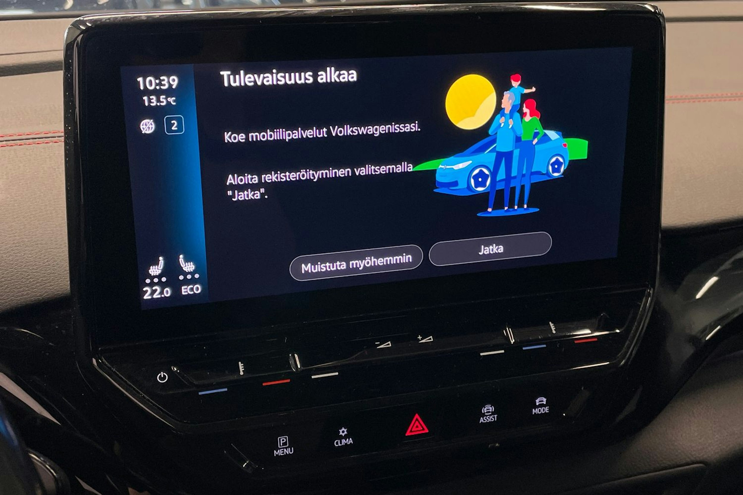 Harmaa Volkswagen ID.4 2023 kuva 16.