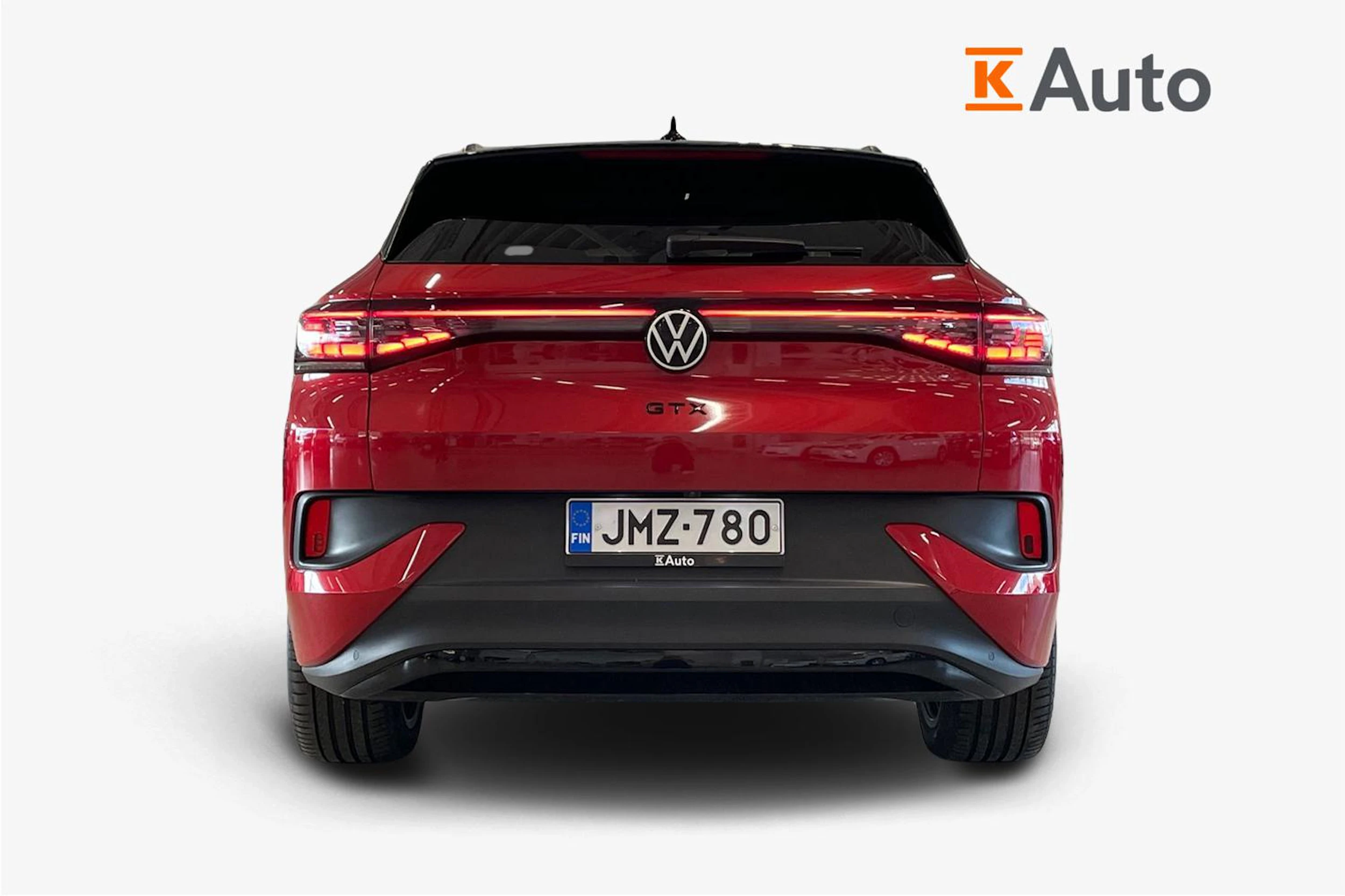 punainen Volkswagen ID.4 2023 kuva 3.