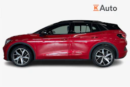 punainen Volkswagen ID.4 2023 kuva 5.